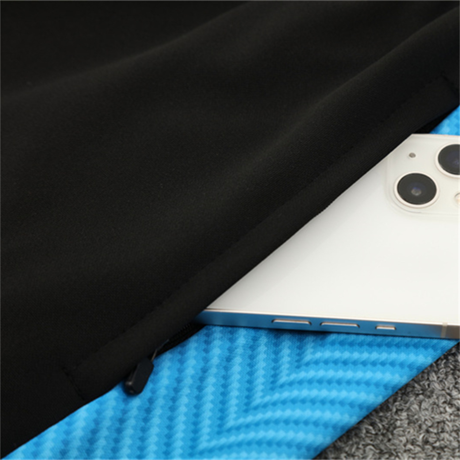 TKH-turbokithub-Napoli 25-26 Kids Long Sleeve Training Set - Gray Mecha Top & Black Pants