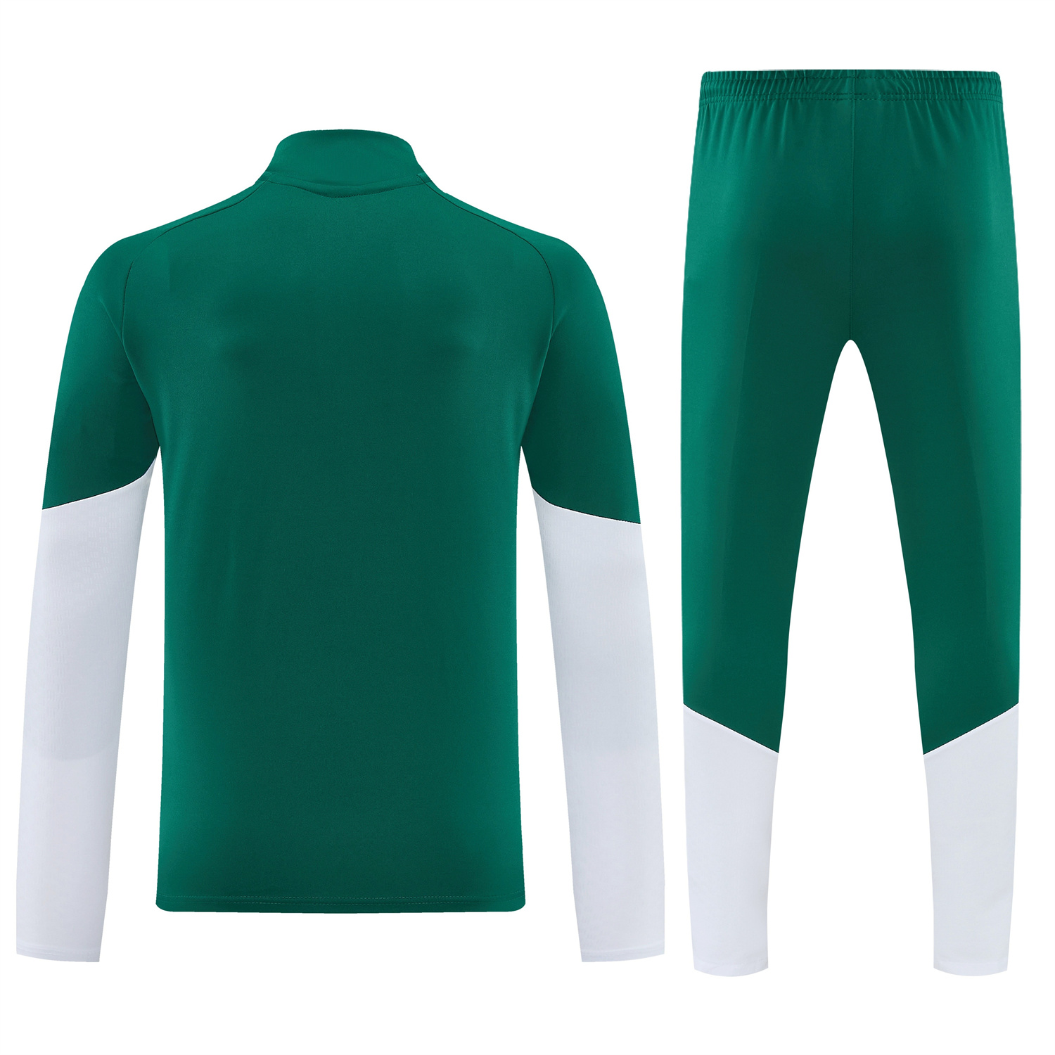 TKH-turbokithub-Italy 2026 Long Sleeve Training Set - Green With White Top & Pants