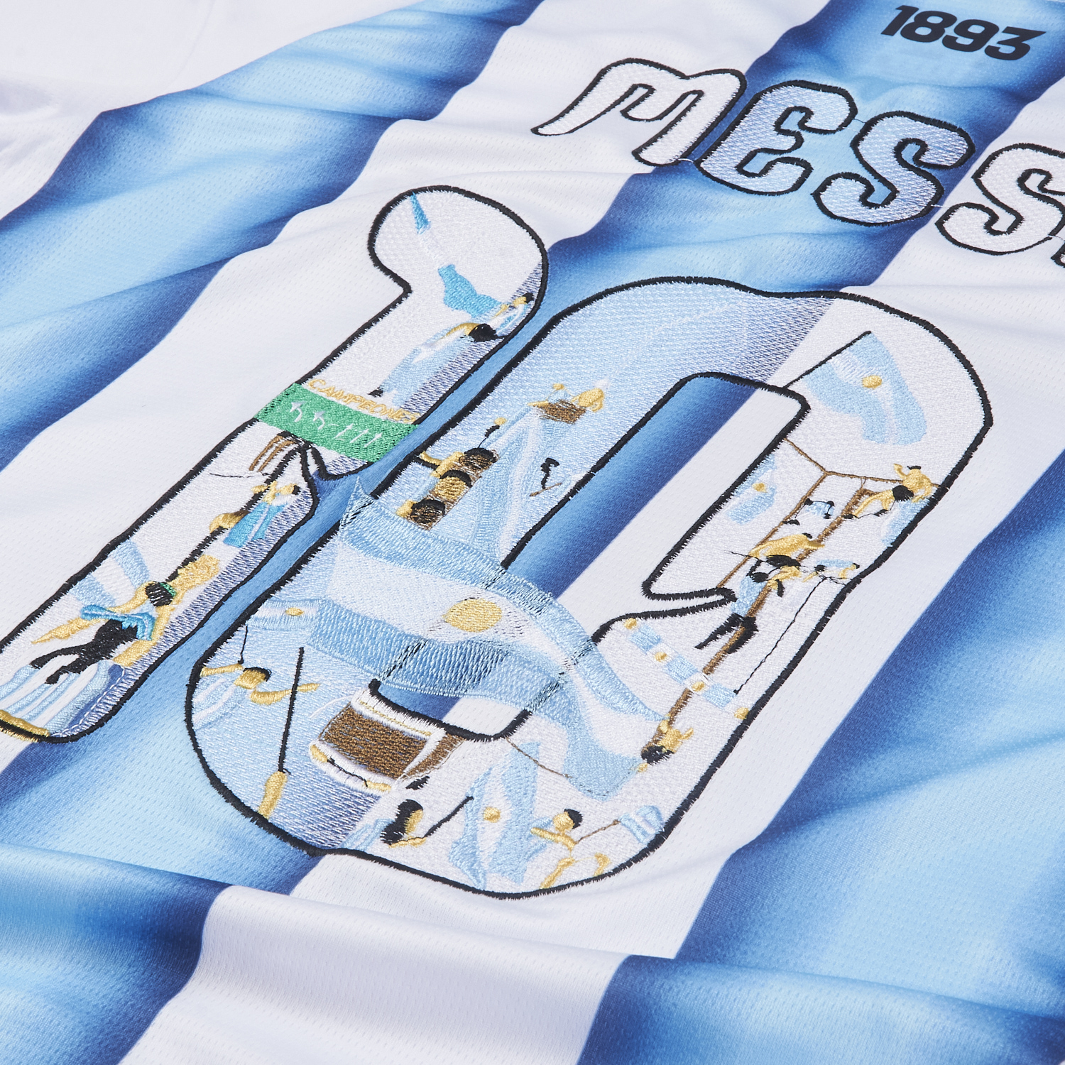 TKH-turbokithub-【MESSI 10】Argentina 2026 Blue White Special T-shirt - Fans Version