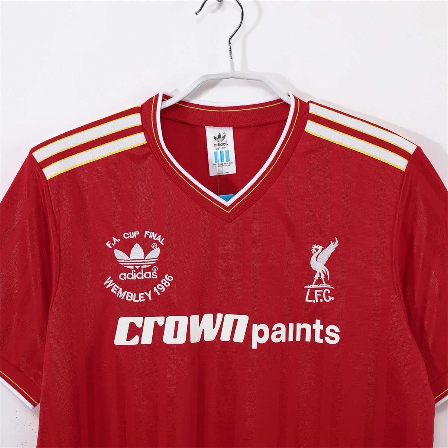 TKH-turbokithub-Retro Liver.pool 1985-86 Home Jersey - FA CUP FINAL Version