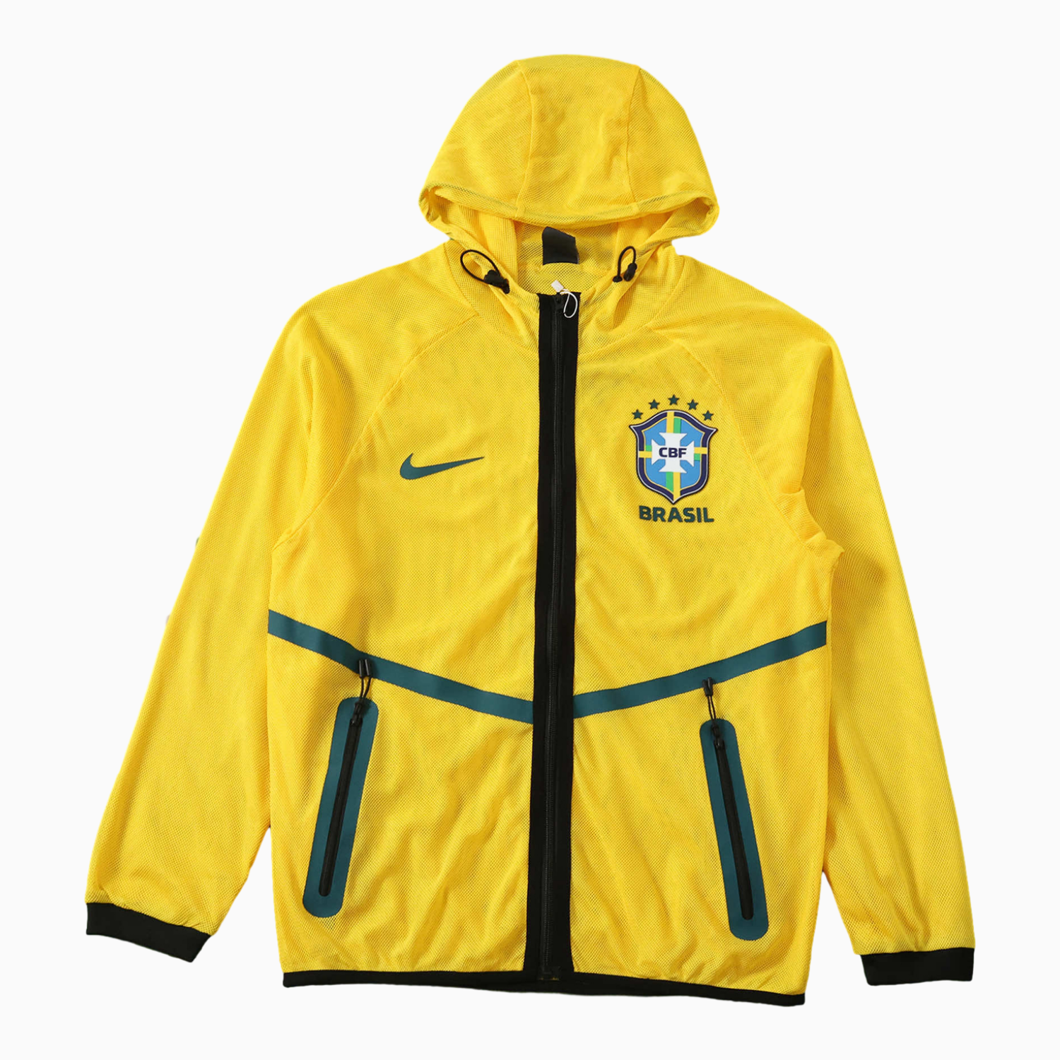 TKH-turbokithub-Brazil 2026 World Cup Appearance Outfit Windbreaker - Yellow