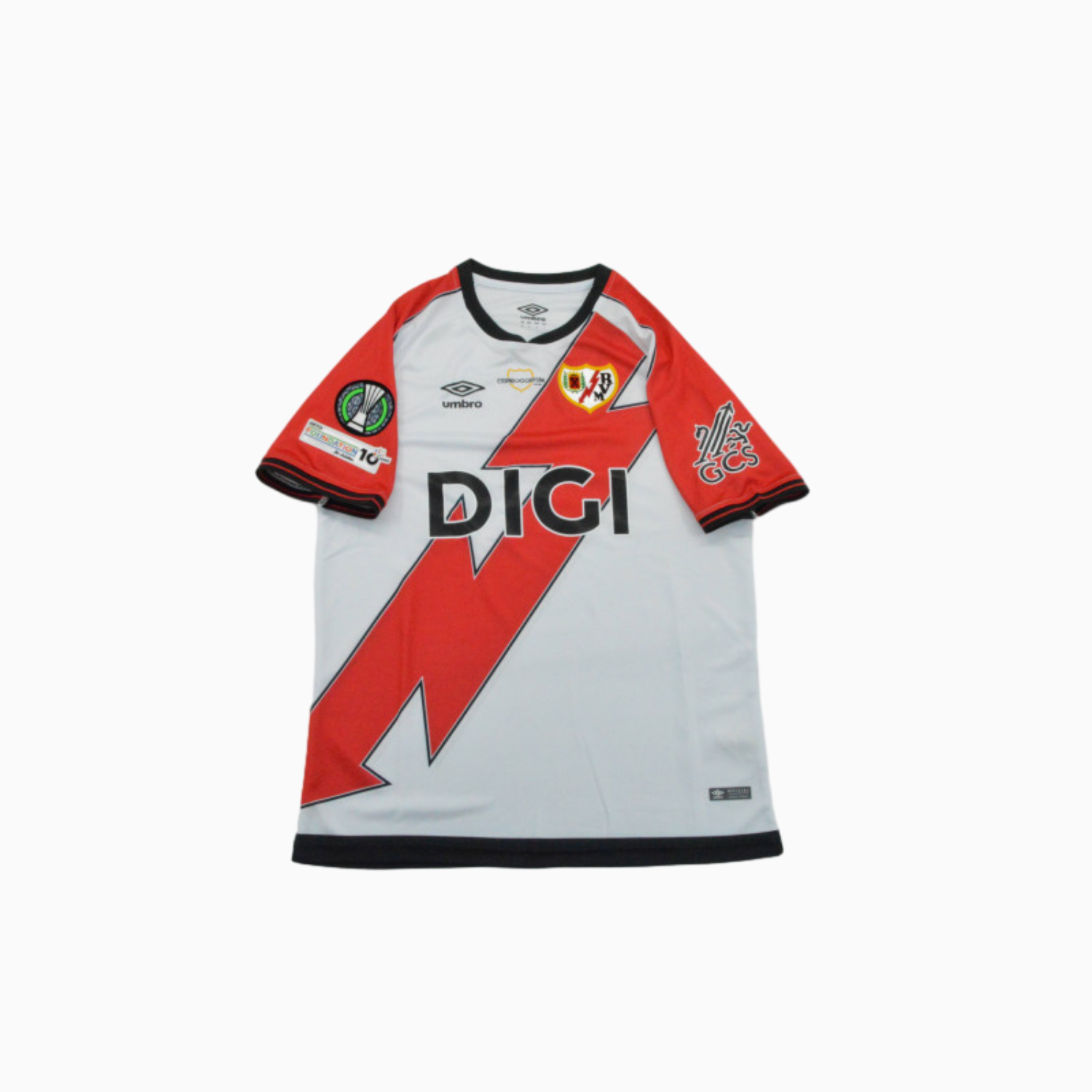 TKH-turbokithub-Rayo Vallecano 25-26 Home White Jersey - Fans Version