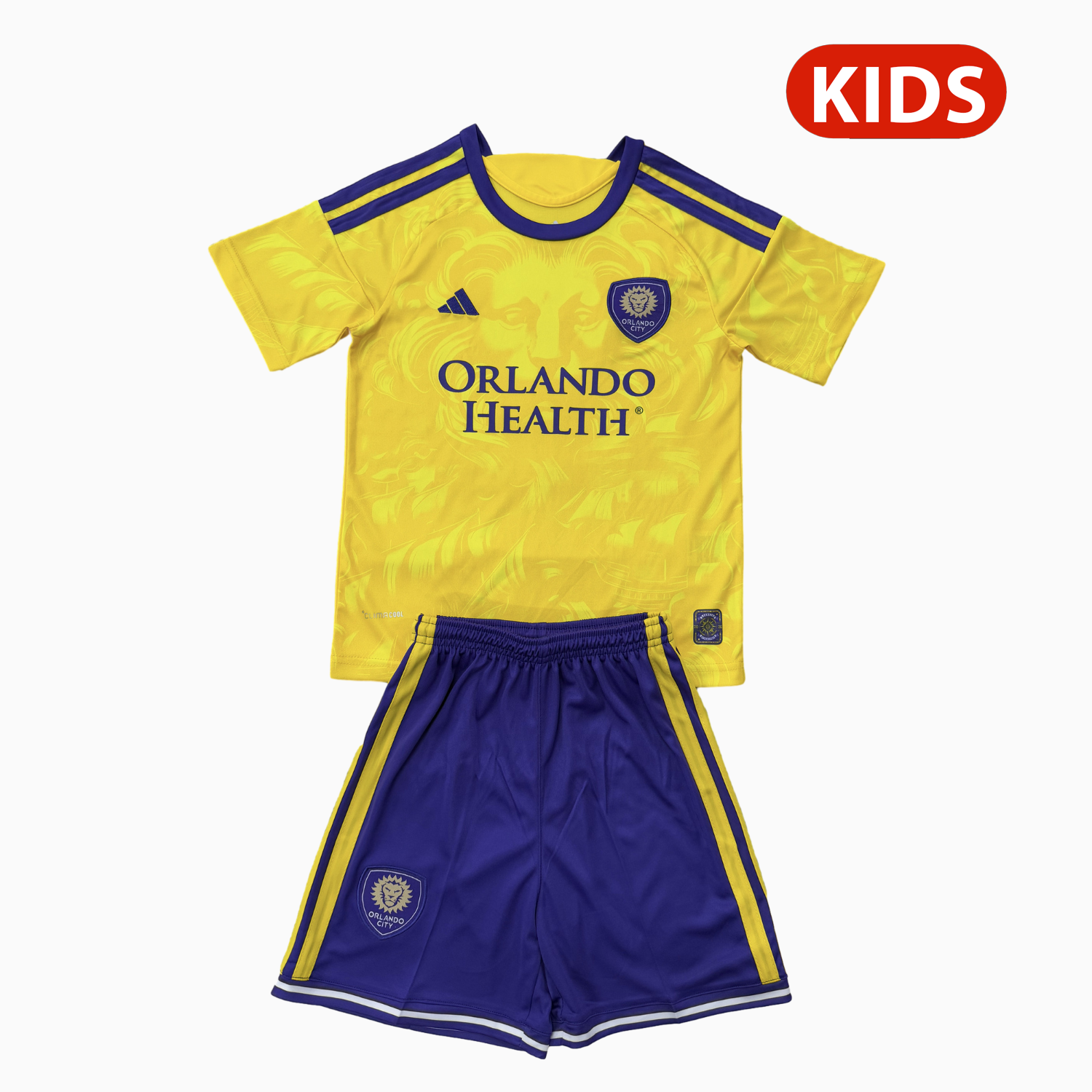 TKH-turbokithub-Orlando City 25-26 Away Kids Kit