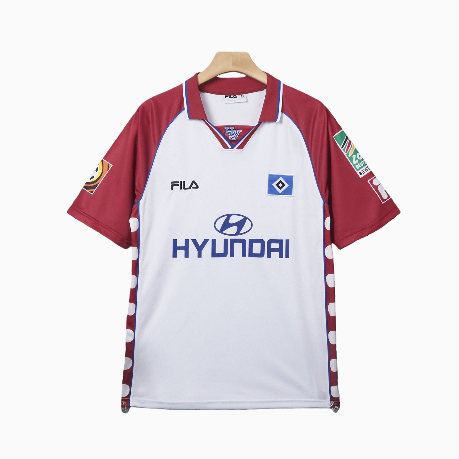 TKH-turbokithub-Retro Hamburger SV 1999-00 Home Jersey
