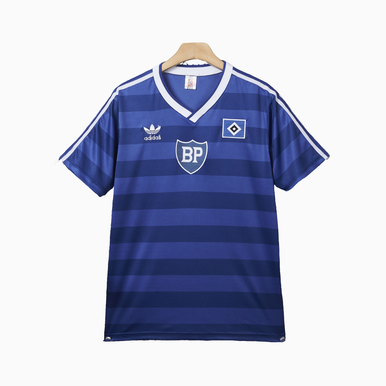 TKH-turbokithub-Retro Hamburger SV 1986-87 Away Blue Jersey