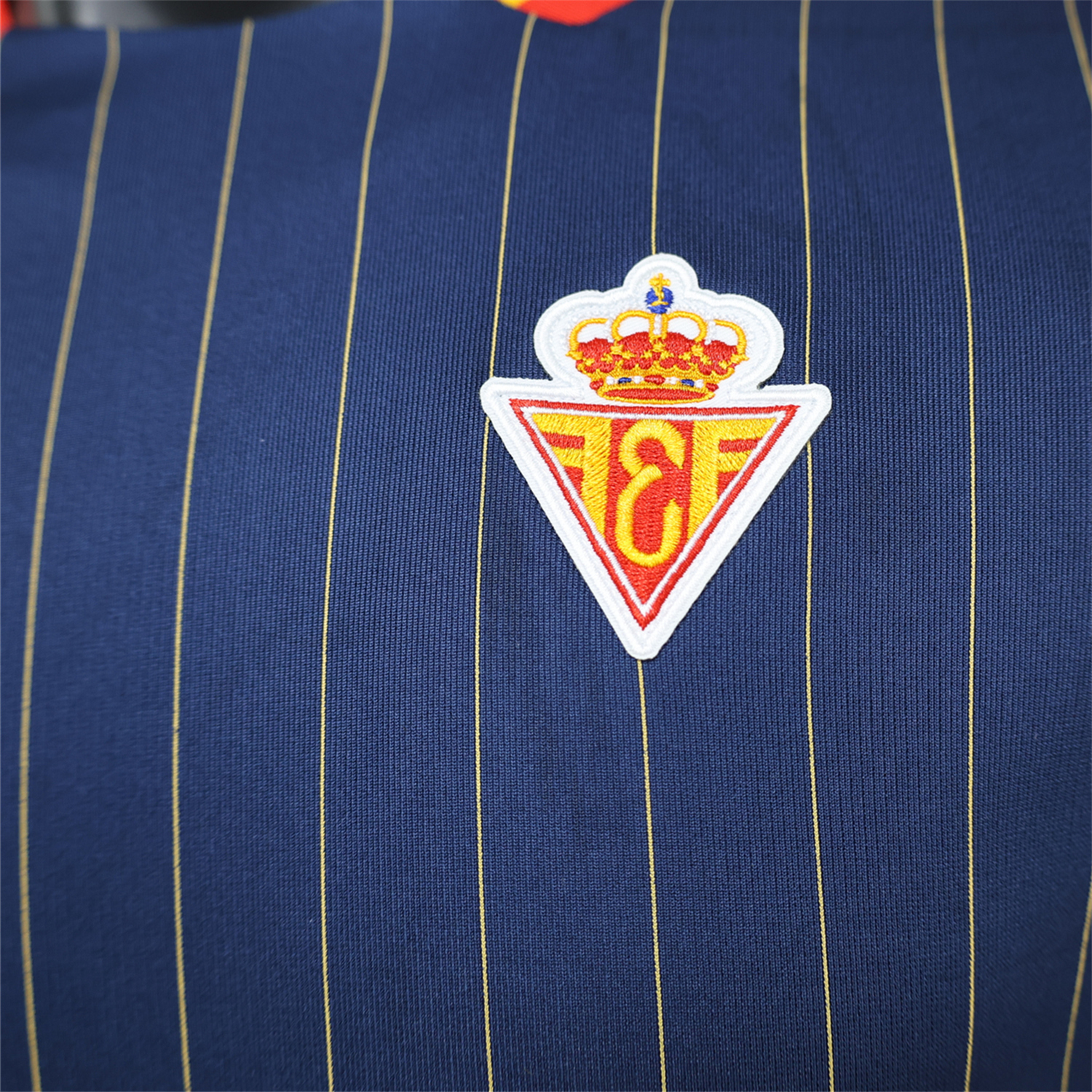 TKH-turbokithub-Spain 2026 Terrace Icon Retro Casual Style Deep Blue Jersey - Player Version