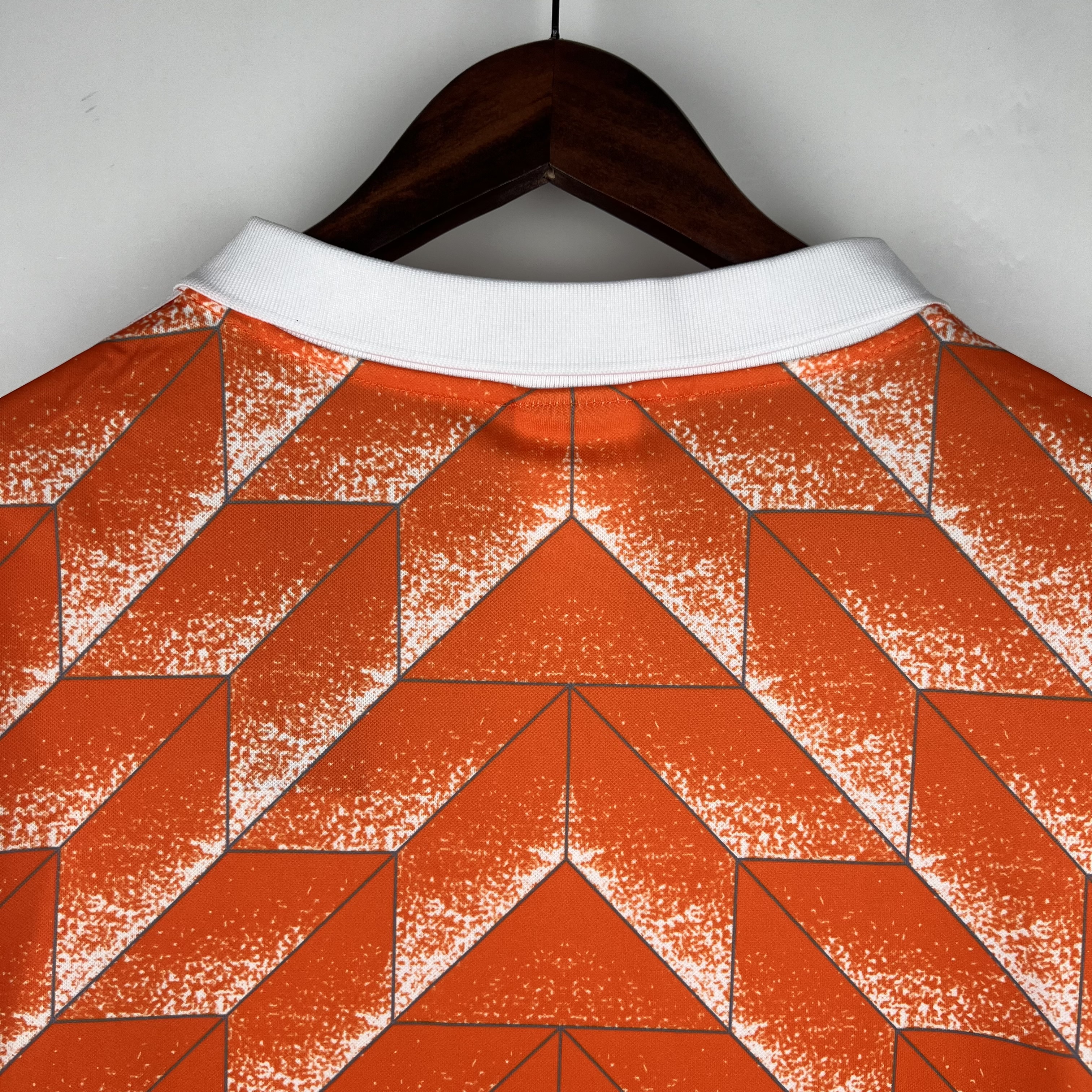 TKH-turbokithub-Retro Netherlands1988 Home Stadium Long Sleeve Jersey