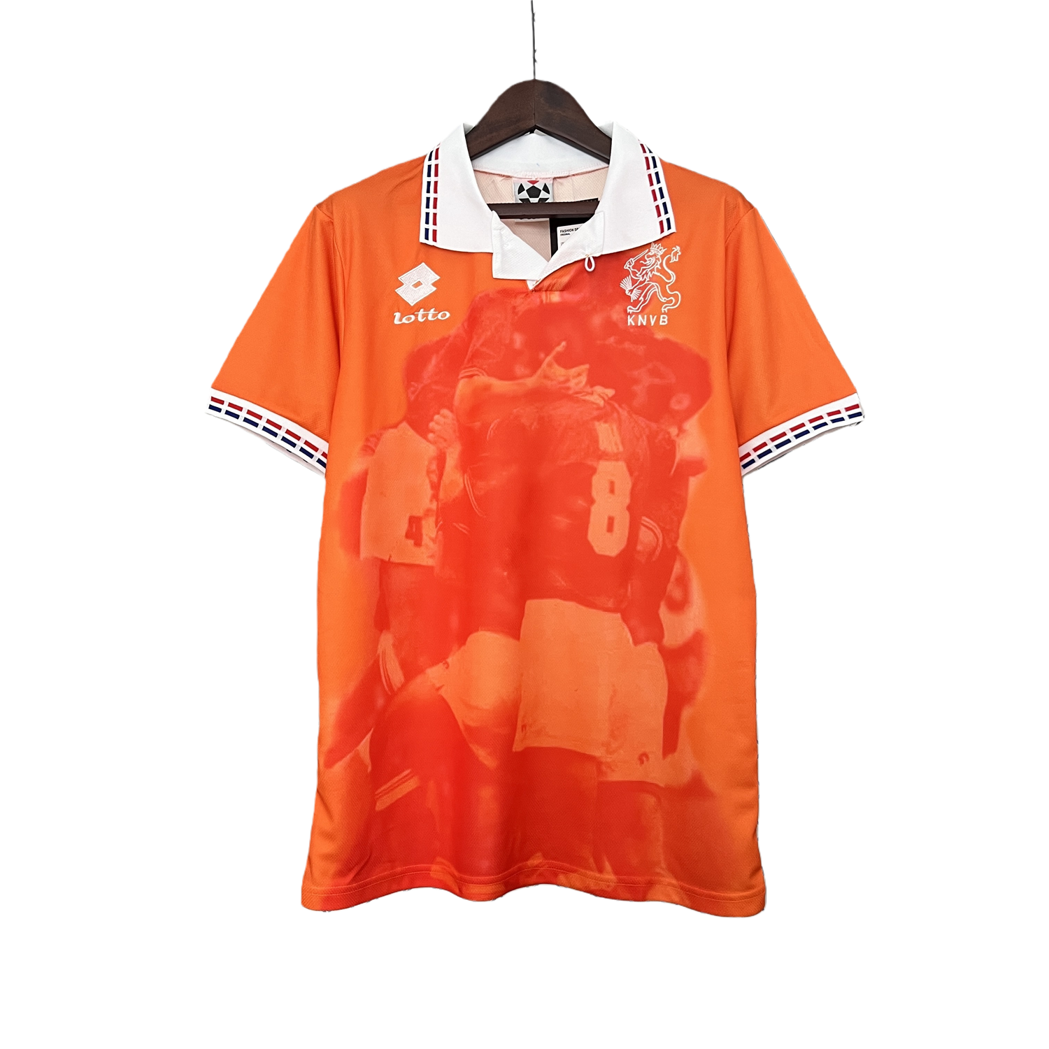 TKH-turbokithub-Retro Netherlands 1996 Home Jersey