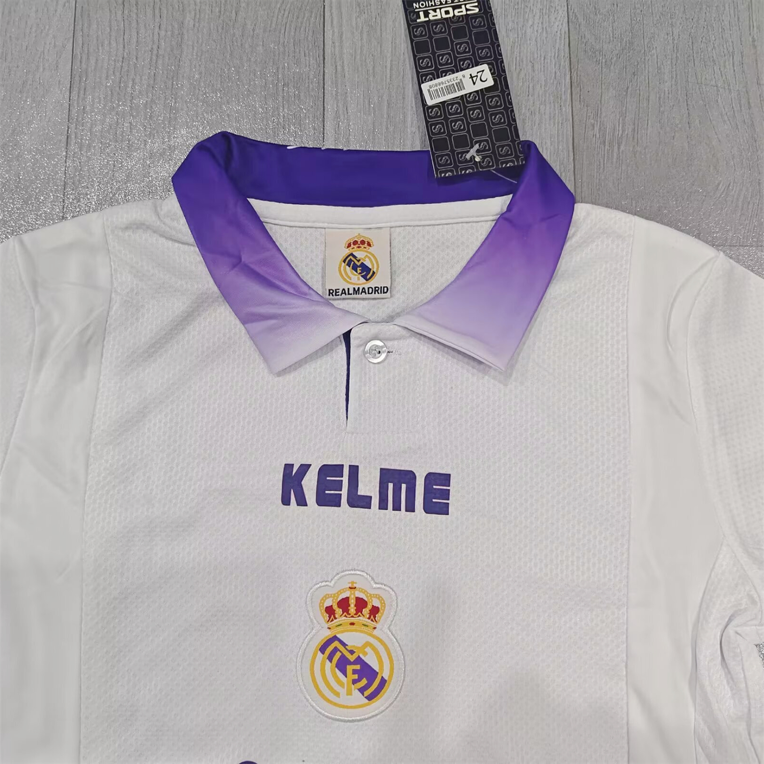 TKH-turbokithub-Retro Real Madrid 1997-98 Home Kids Kit