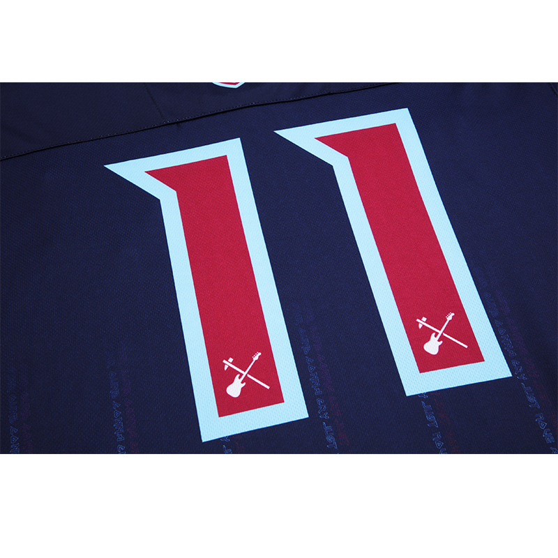 TKH-turbokithub-Iron Maiden x West Ham Away Special Edition Jersey - with 11 print
