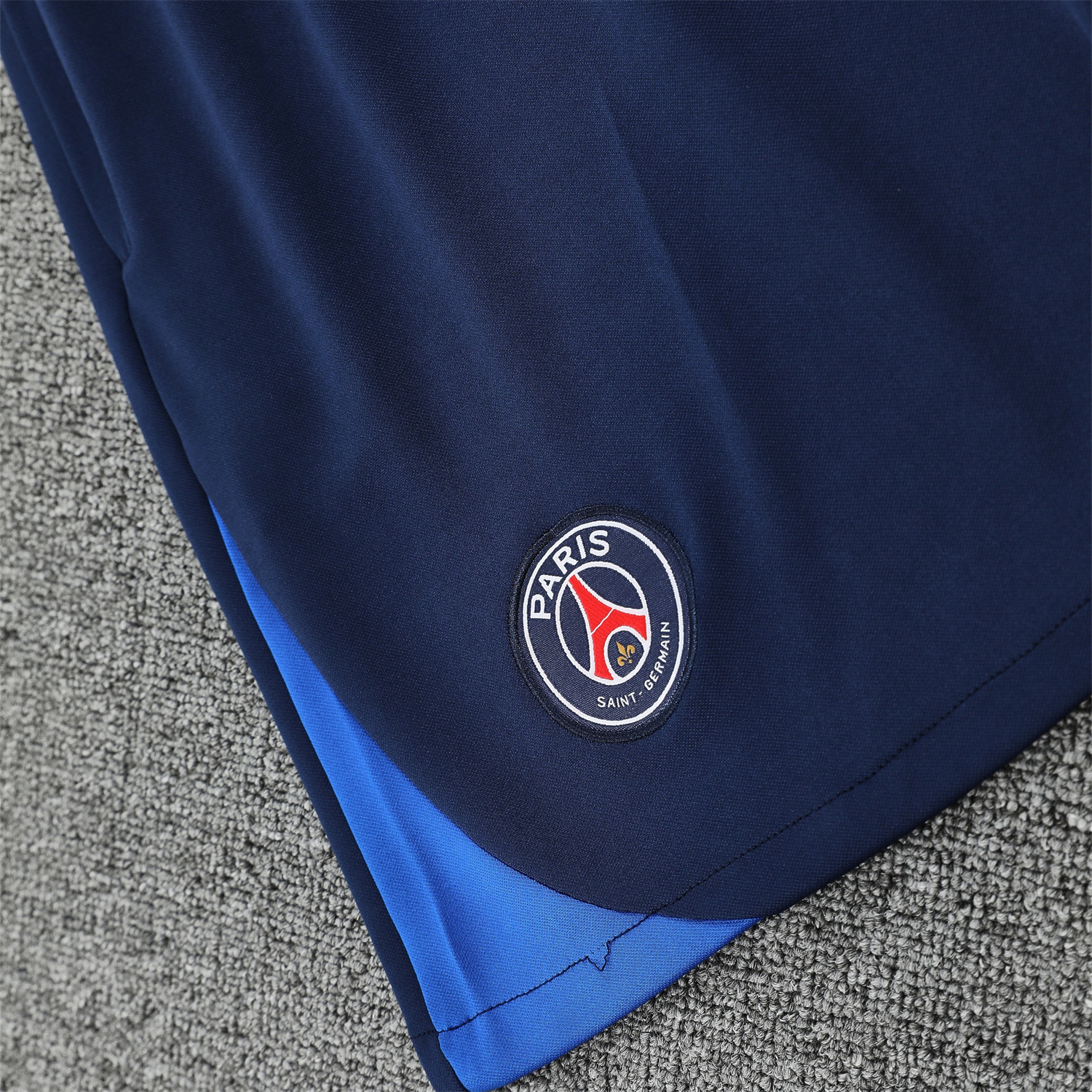 TKH-turbokithub-Paris Saint-Germain PSG 25-26 Short-Sleeve Training Set - Blue Top & Deep Blue Shorts