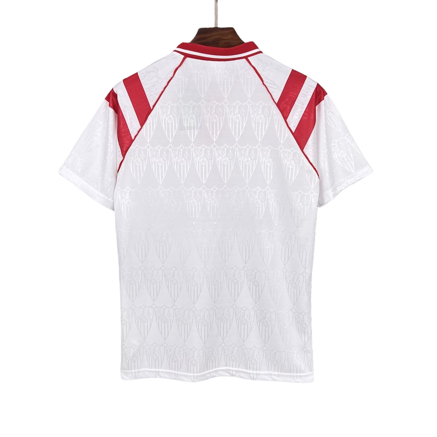 TKH-turbokithub-Retro Sevilla FC 1992-93 Home Jersey with Chest Sponsor