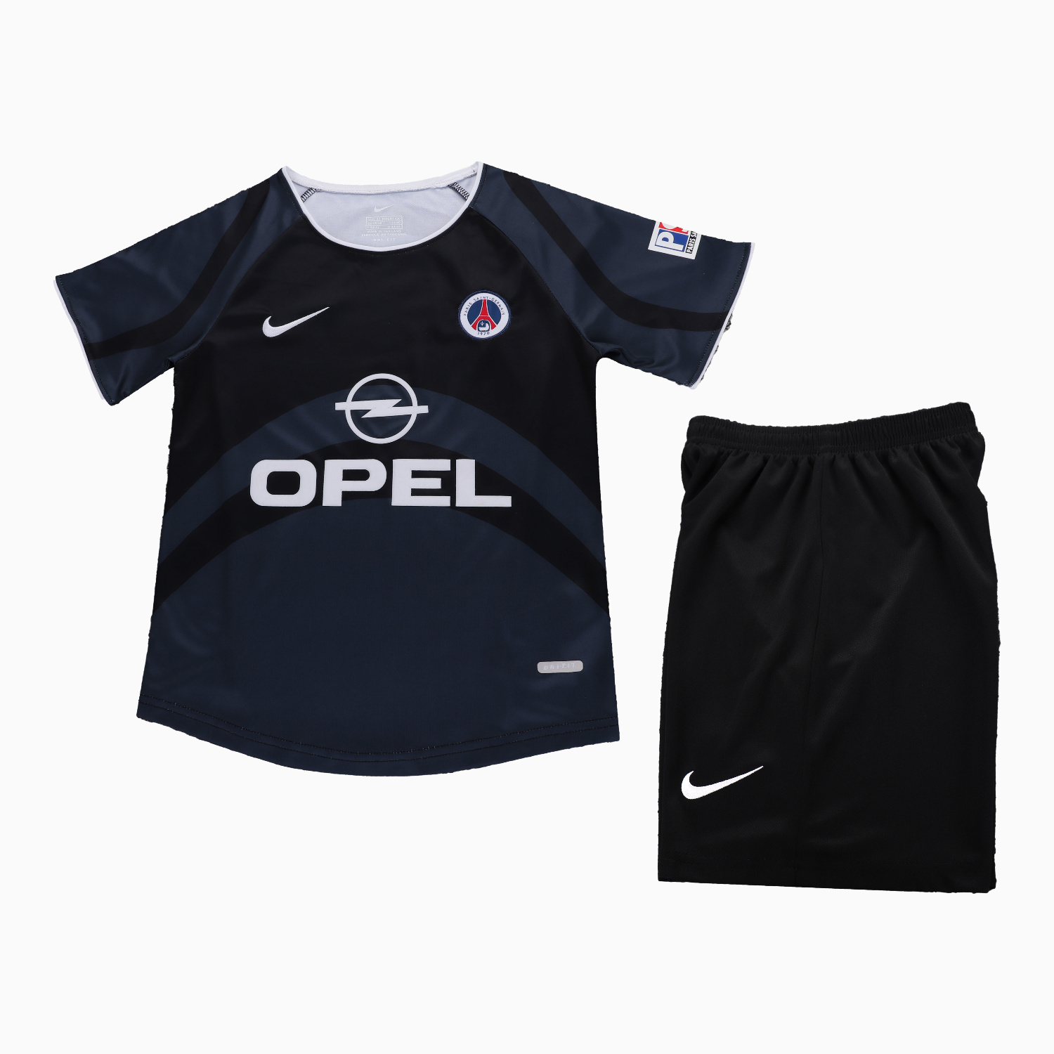 TKH-turbokithub-Retro Paris Saint-Germain PSG 2001-02 Third Kids Kit