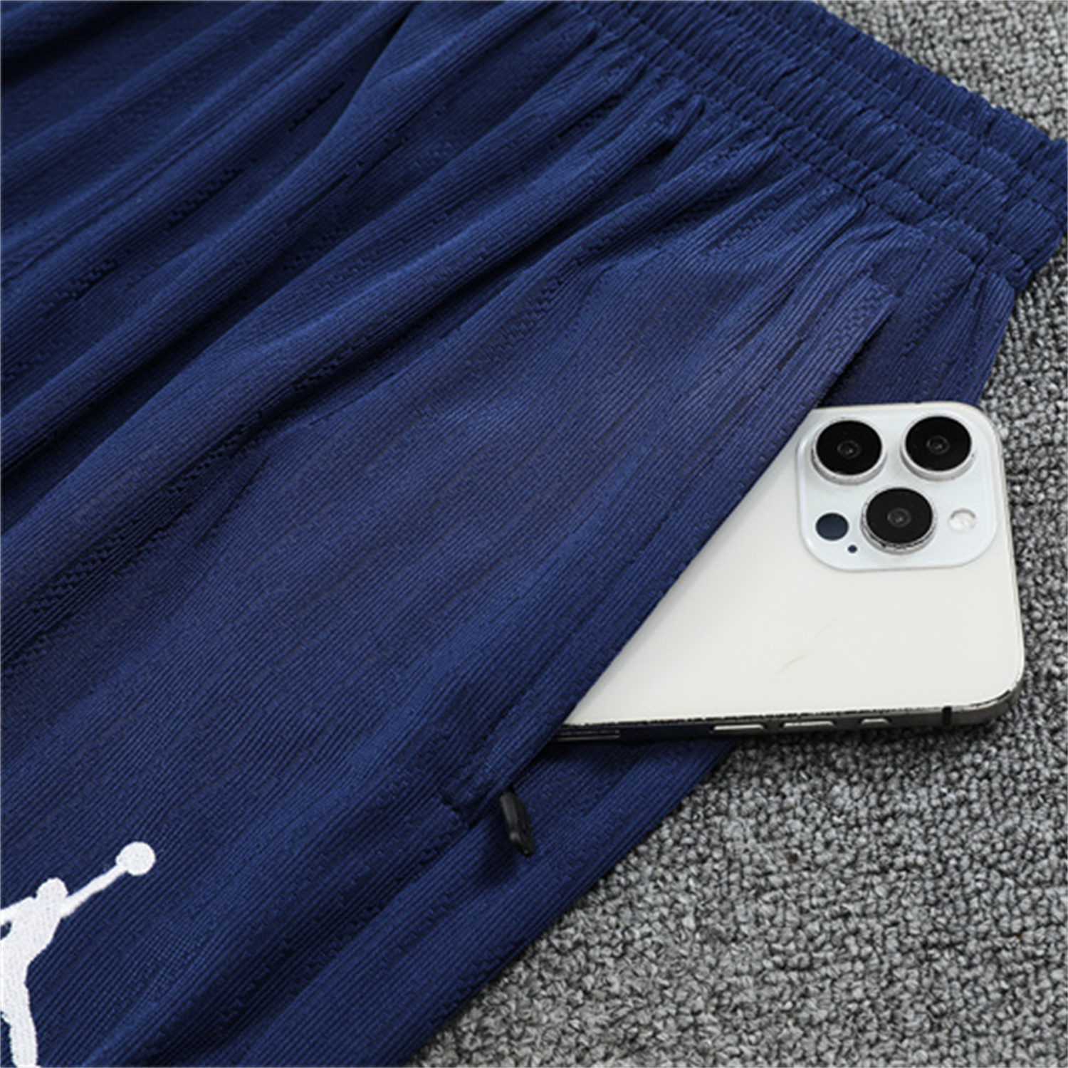TKH-turbokithub-Paris Saint-Germain PSG 25-26 Kid Long Sleeves Training Set - Royal Blue Top & Royal Blue Pants
