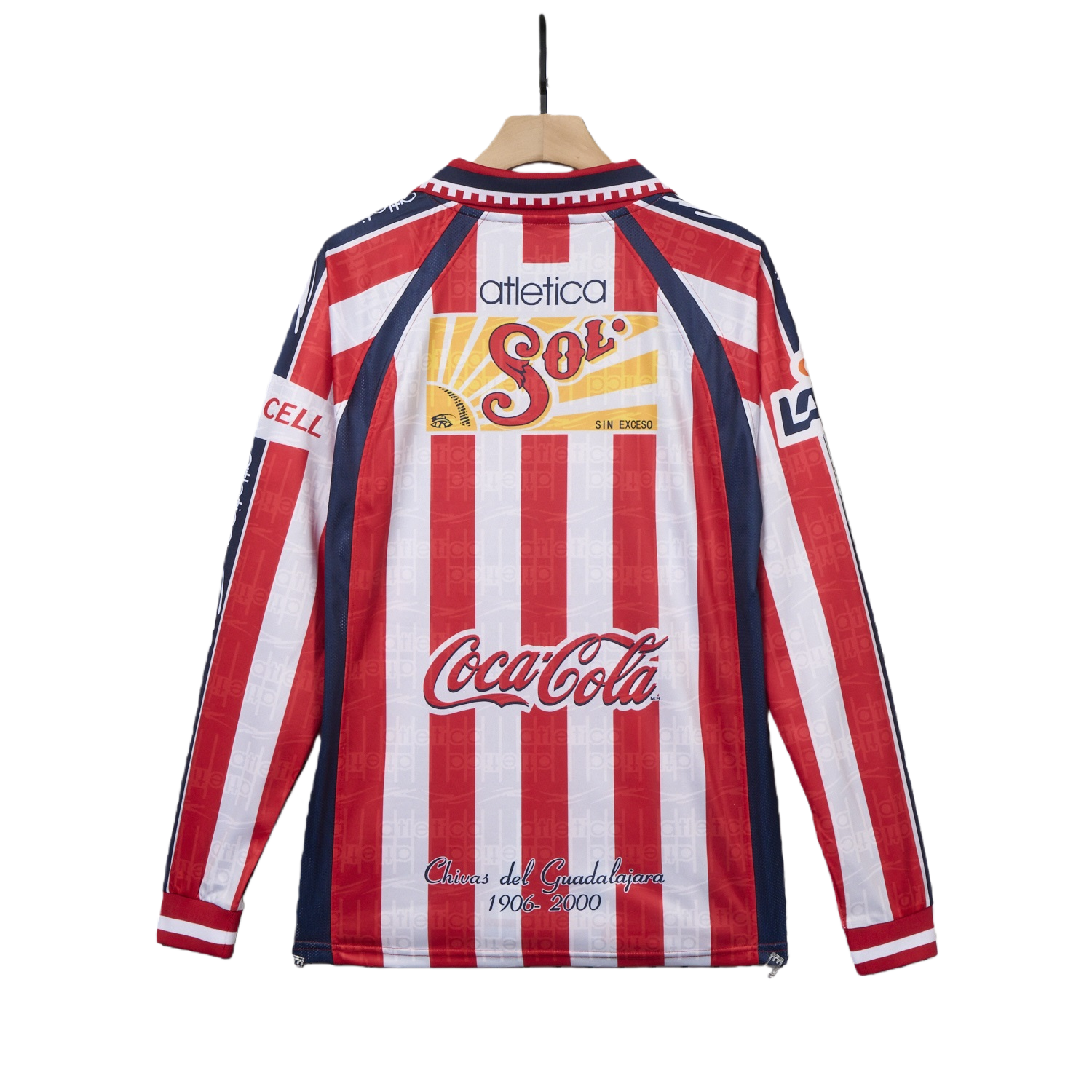 TKH-turbokithub-Retro Chivas de Guadalajara 1999-00 Home Long Sleeves Jersey
