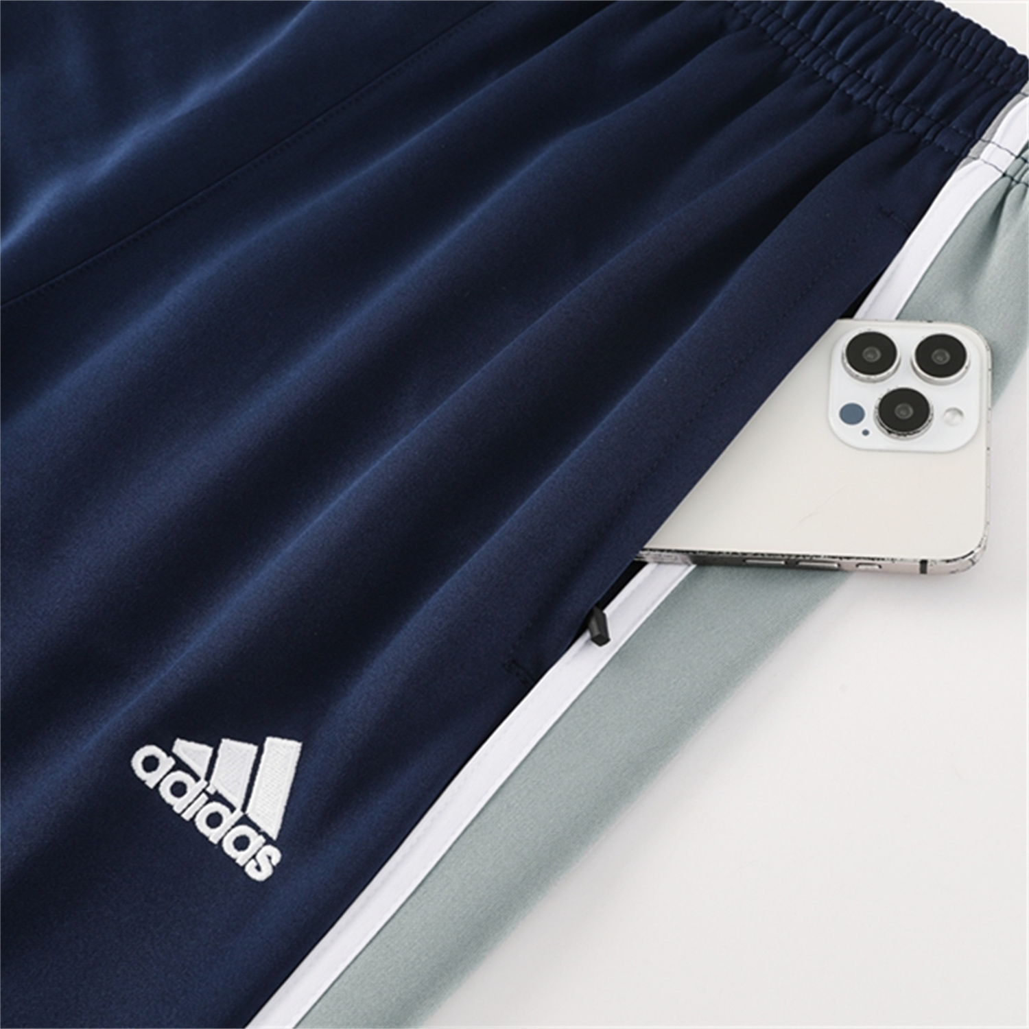 TKH-turbokithub-Real Madrid 25-26 Jacket Training Tracksuit - Blue Grey Jackets & Pants