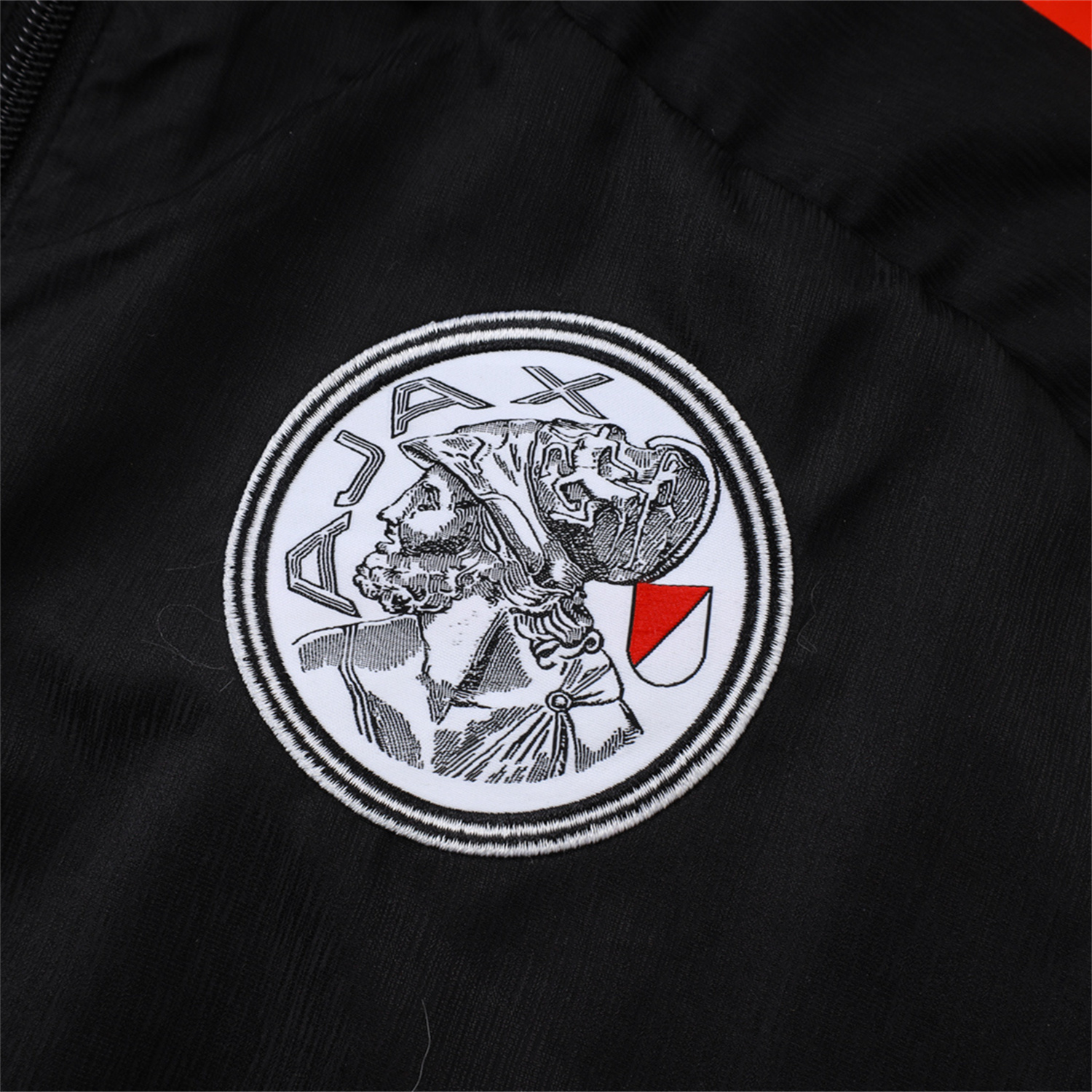 TKH-turbokithub-Ajax 25-26 Windbreaker Training Set - Black Top and Pants