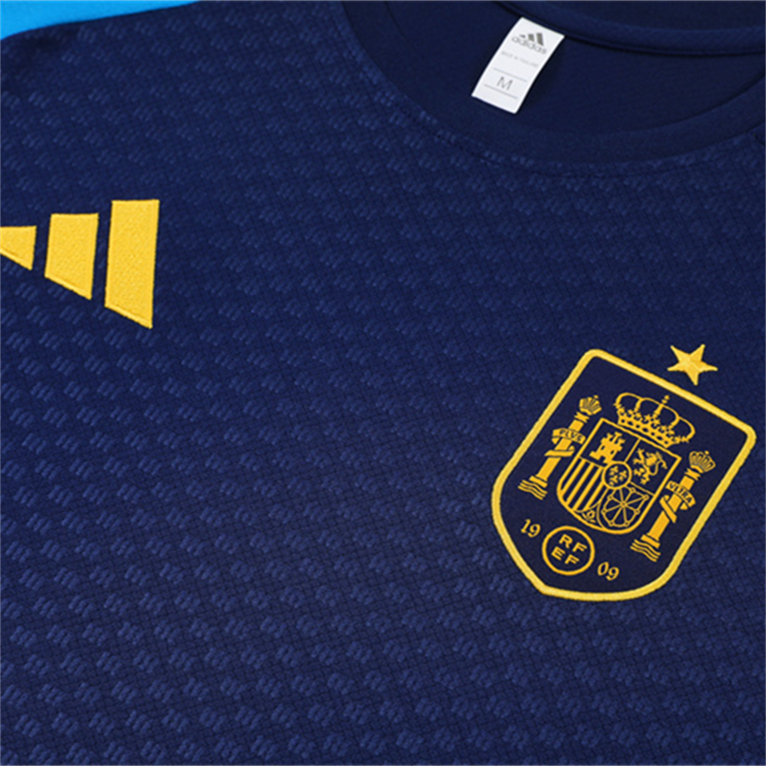 TKH-turbokithub-Spain 2026 Short-Sleeve Training Set - Royal Blue Top & Shorts