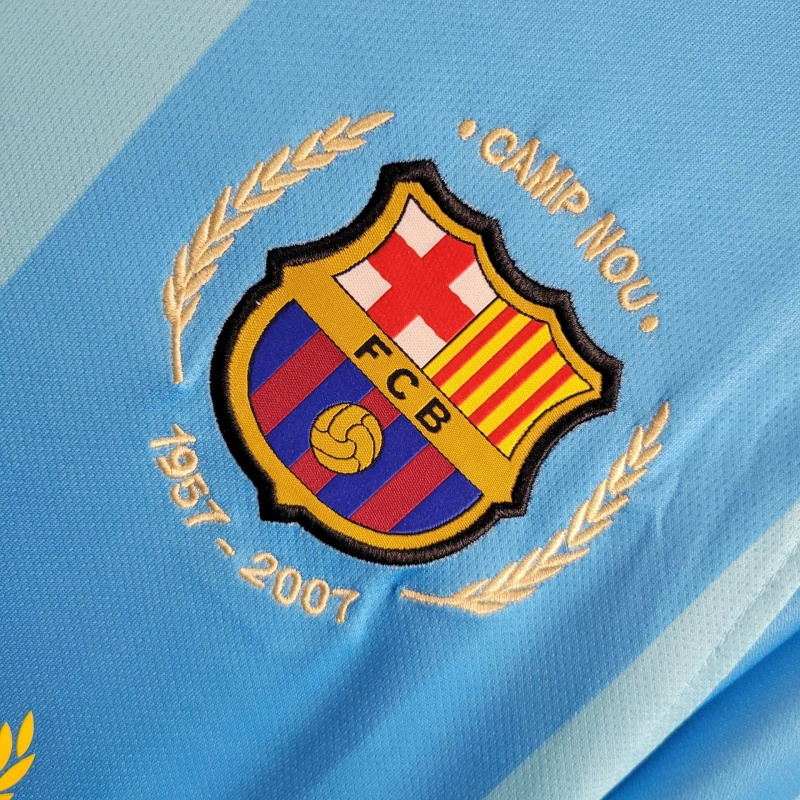 TKH-turbokithub-Retro Barcelona 07-08 Away Stadium Jersey