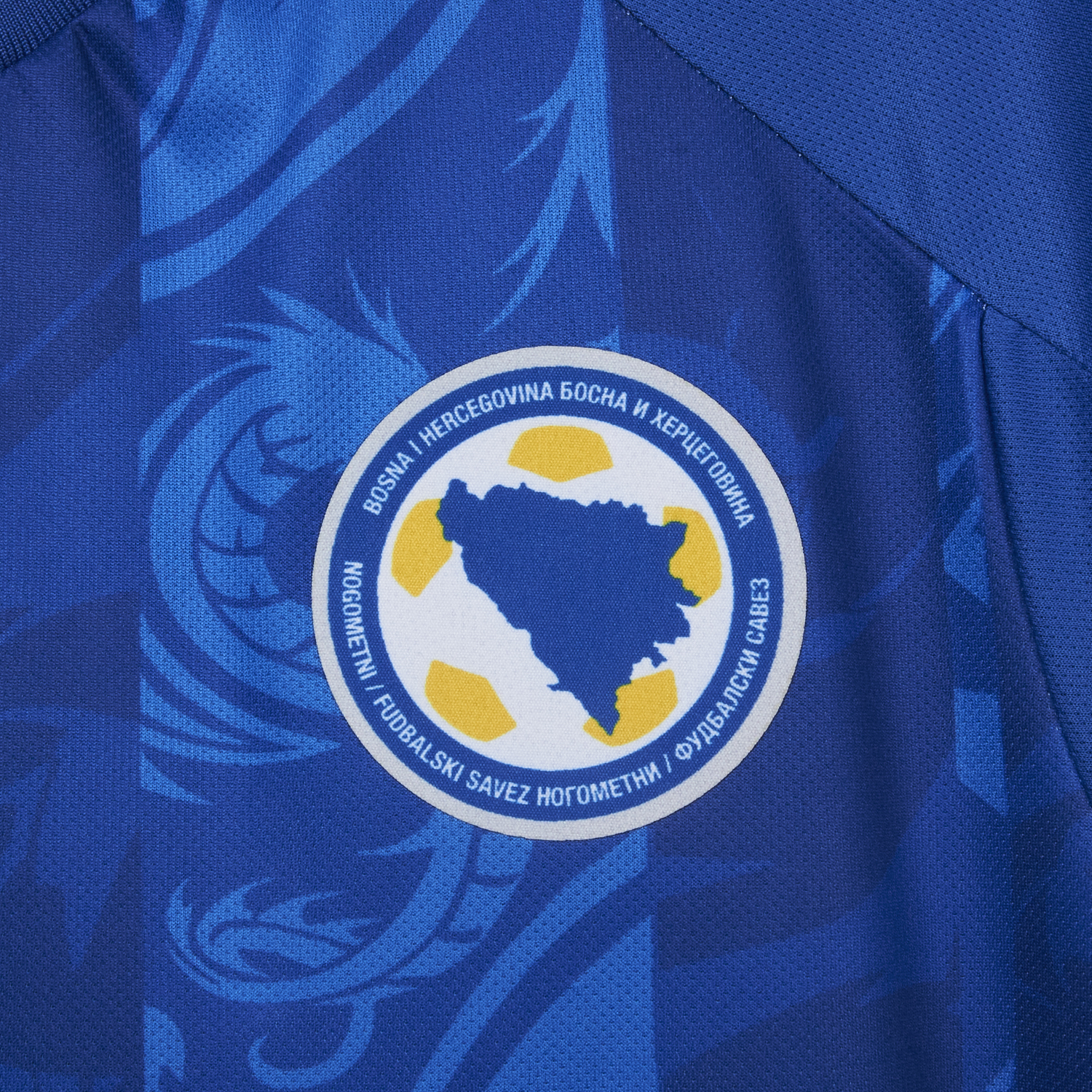 TKH-turbokithub-Bosnia and Herzegovina 2025 Home Jersey - Fans Version