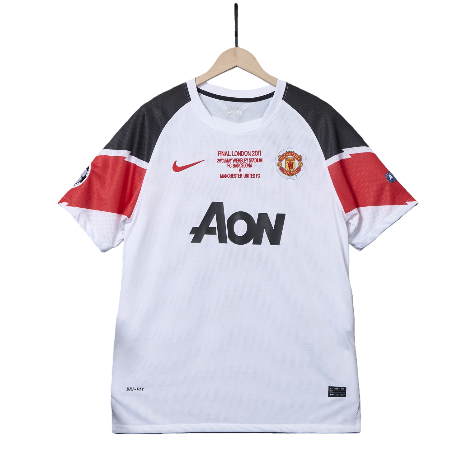 TKH-turbokithub-Retro Manchester United 10-11 Away Jersey - Champions League Final Version