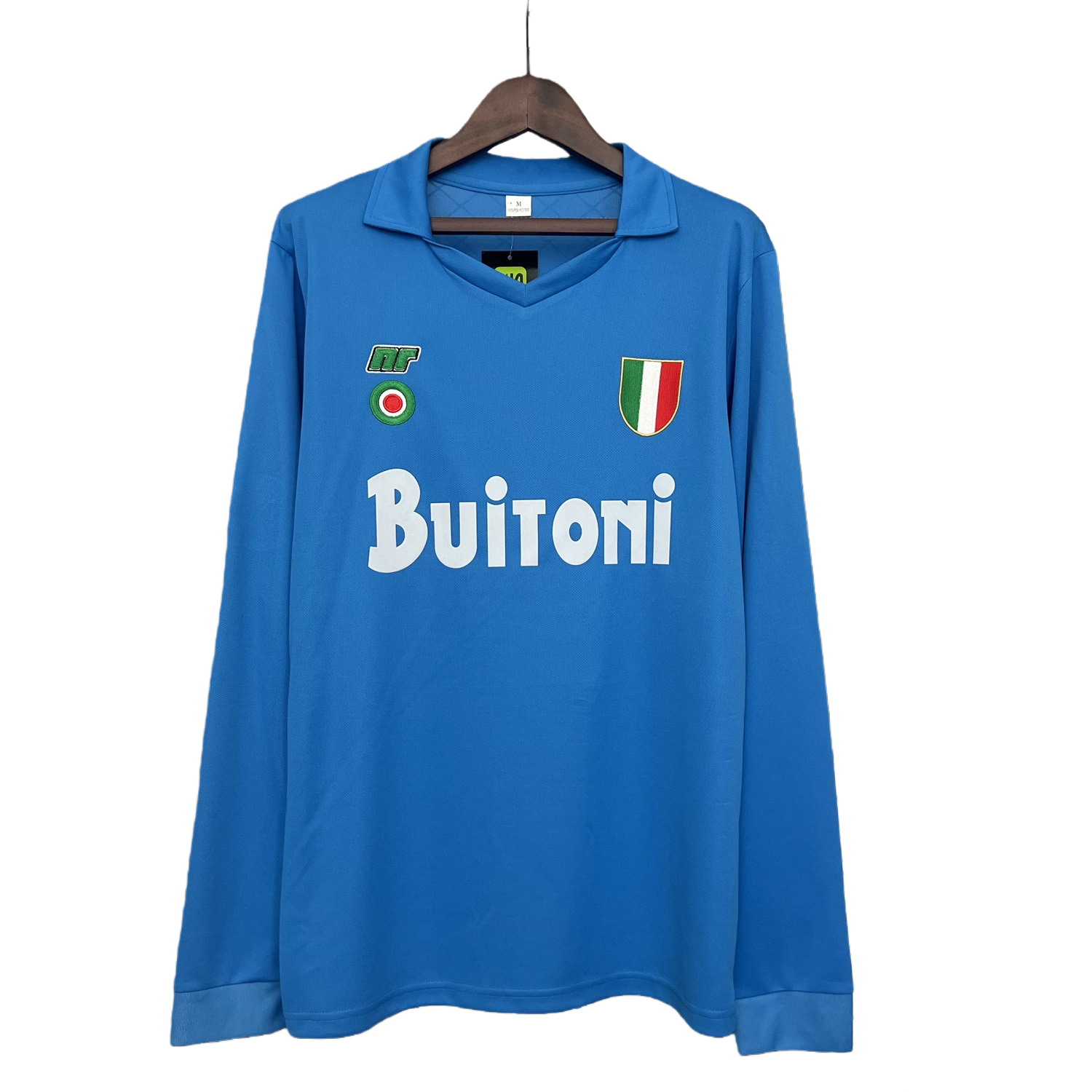 TKH-turbokithub-Retro Napoli 1987-88 Home Long Sleeves Jersey