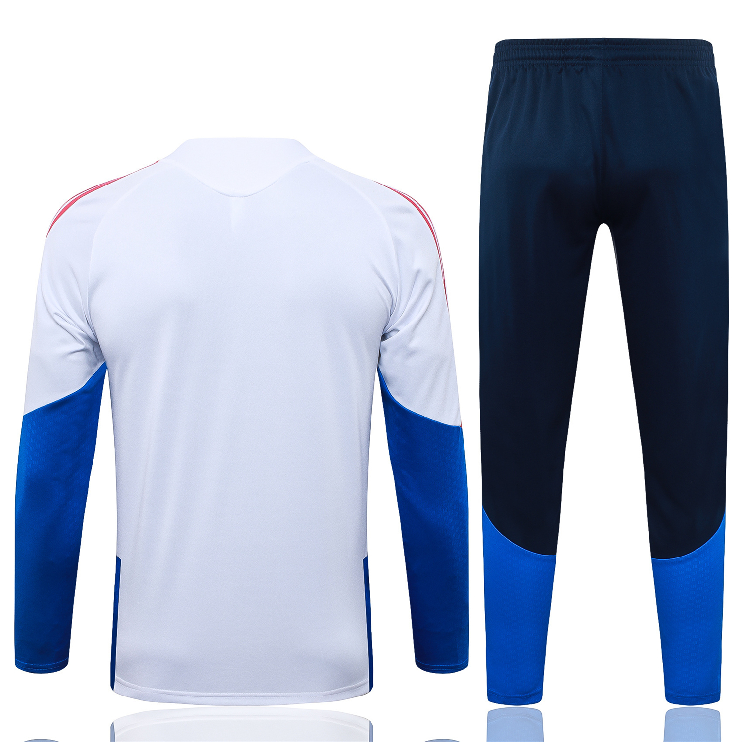 TKH-turbokithub-Colombia 2026 Long Sleeve Training Set - White Top & Black Pants