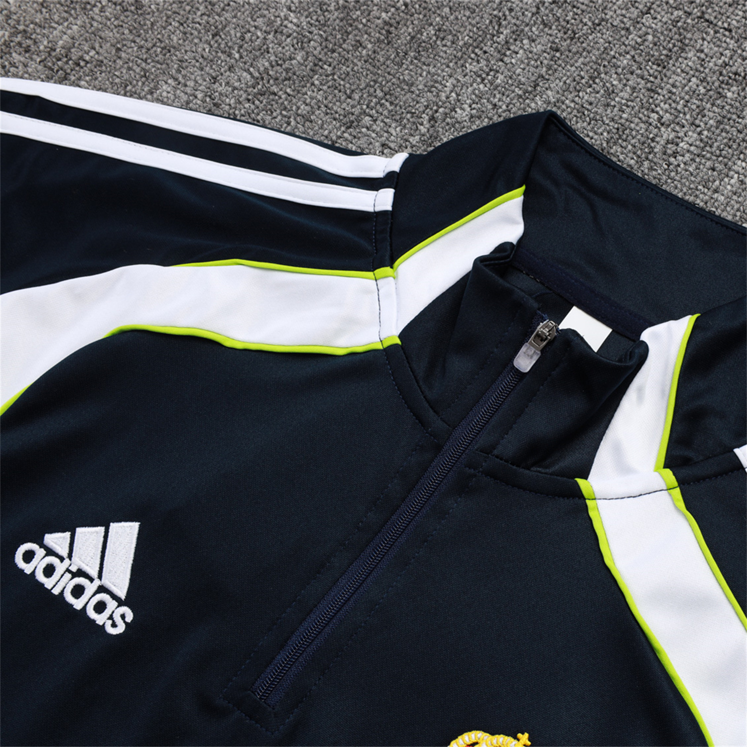 TKH-turbokithub-Real Madrid 25-26 Long Sleeve Training Set - Deep Blue Urban Purist Style