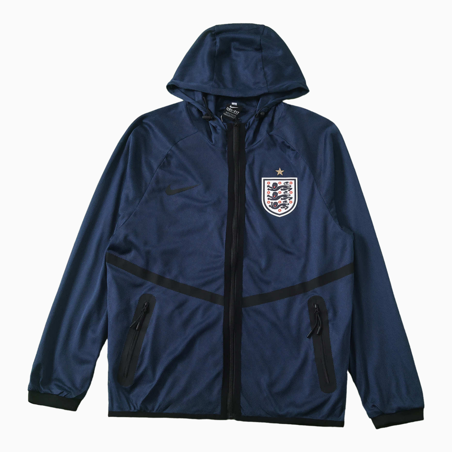 TKH-turbokithub-England 2026 World Cup Appearance Outfit Windbreaker - Navy Blue