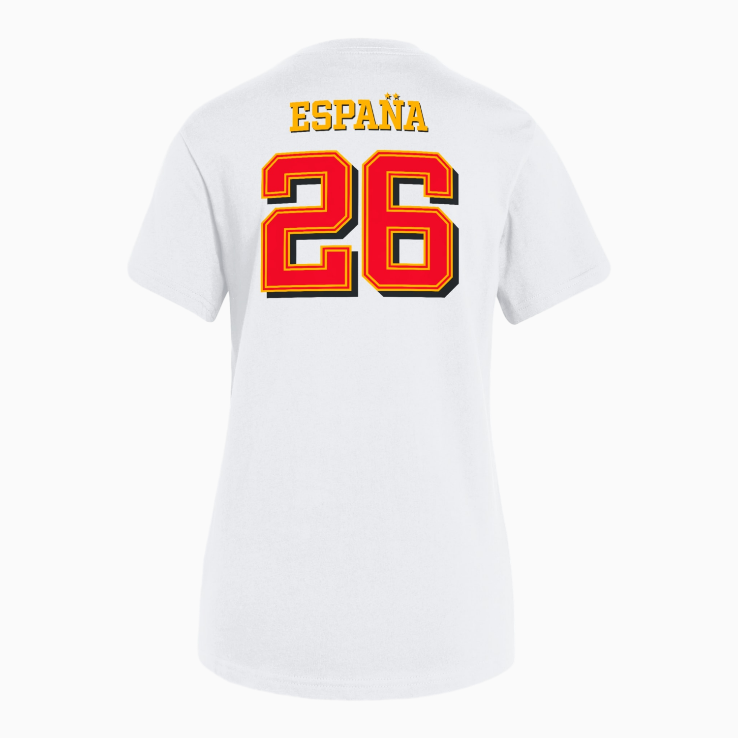 TKH-turbokithub-Spain 2026 World Cup Campeones Trophy White T-shirt
