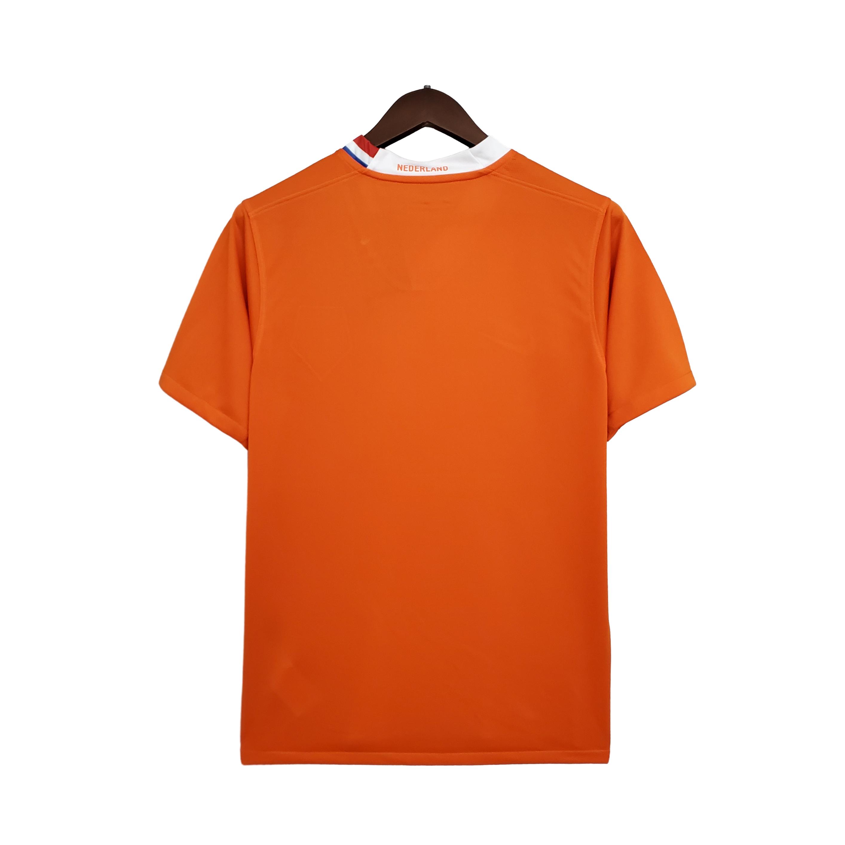 TKH-turbokithub-Retro Netherlands 2008 Home Stadium Jersey