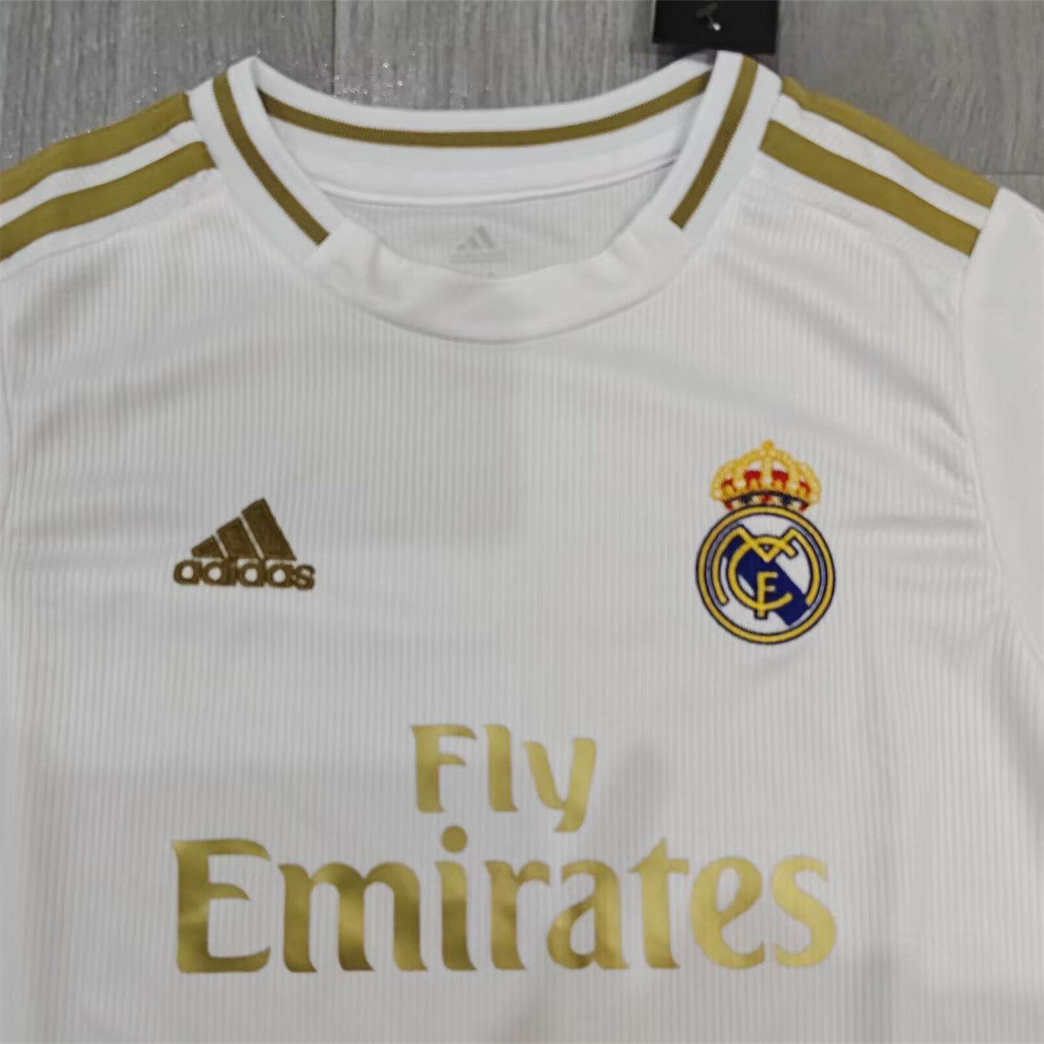 TKH-turbokithub-Retro Real Madrid 2019-20 Home Kids Kit