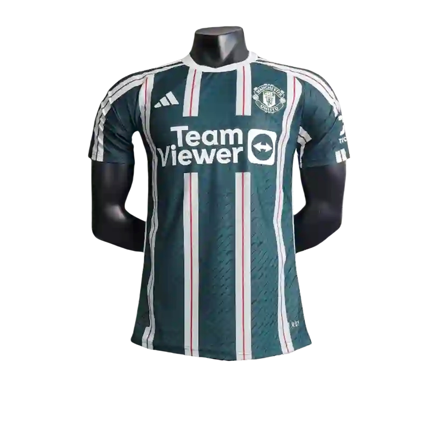 TKH-turbokithub-Retro Manchester United 2023-24 Away Green Jersey - Player Version