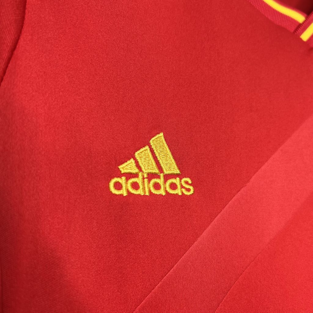 TKH-turbokithub-Retro Spain 2012 Home Stadium Kids Kit