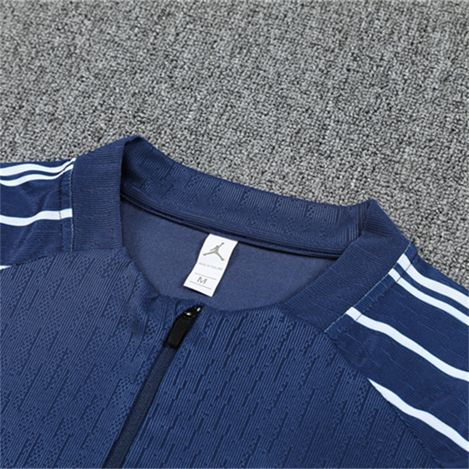 TKH-turbokithub-Paris Saint-Germain PSG 25-26 Kids Long Sleeve Training Set - JD White Wing Royal Blue Top and Pants