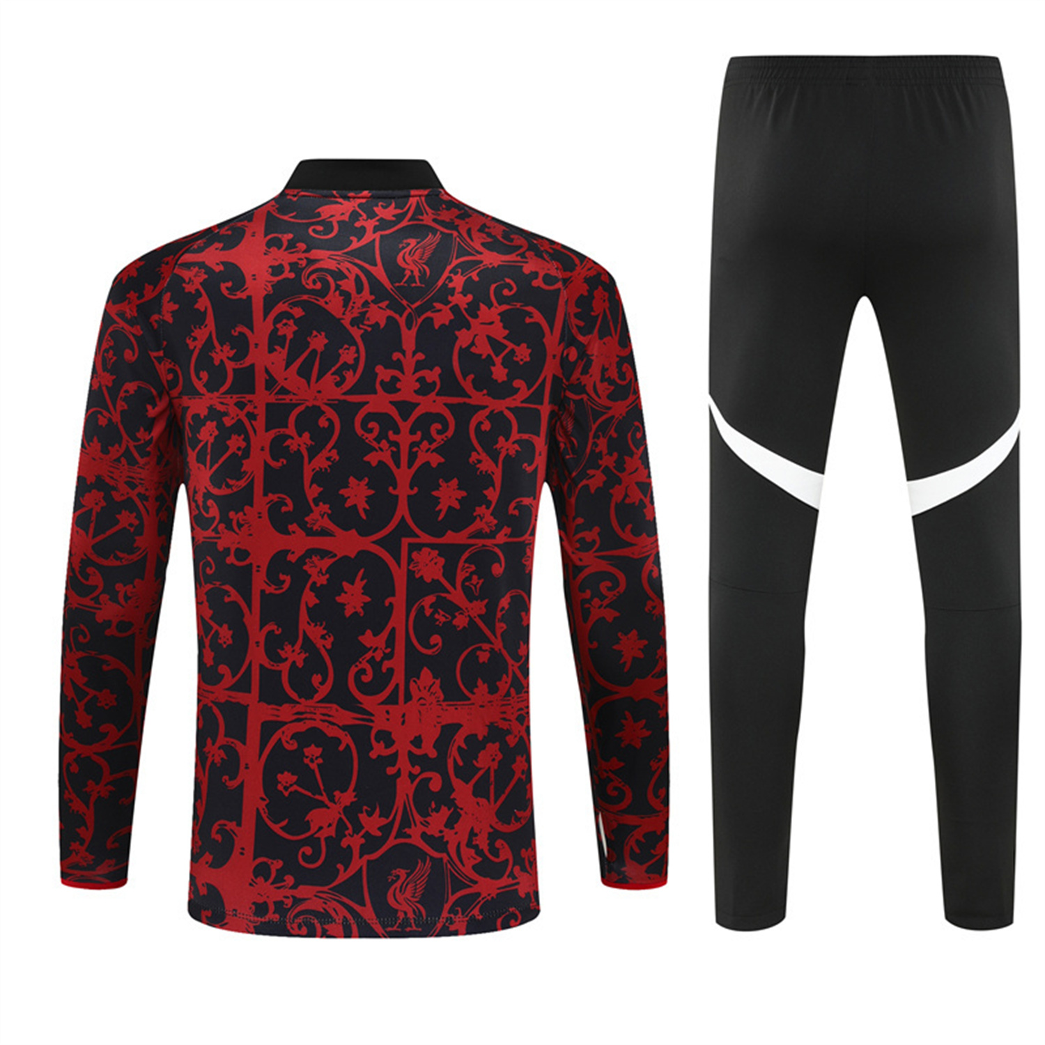 TKH-turbokithub-Liver.pool 25-26 Long Sleeve Training Set - Red Camouflage Top & Blsck Pants