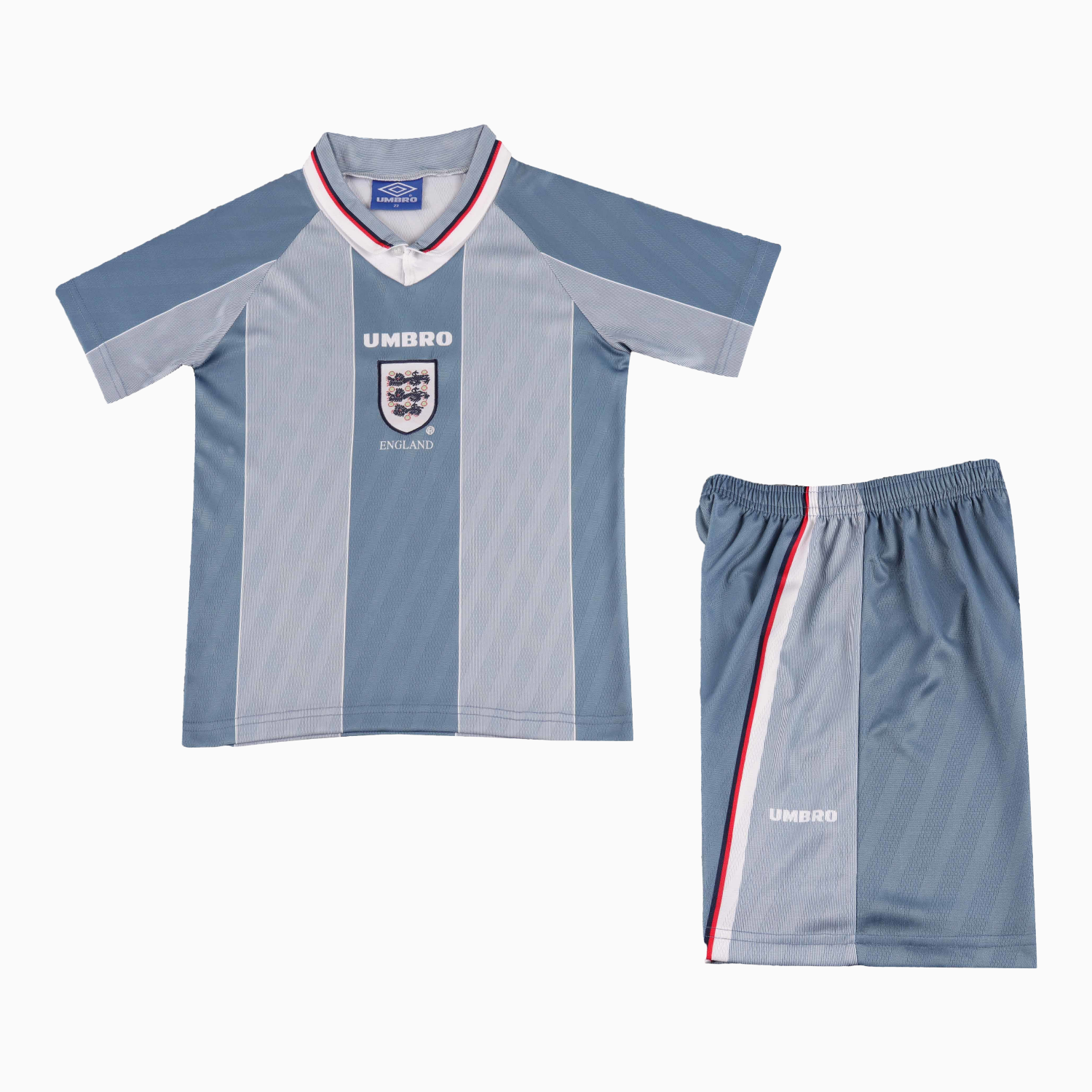 TKH-turbokithub-Retro England 1996 Away Kids Kit