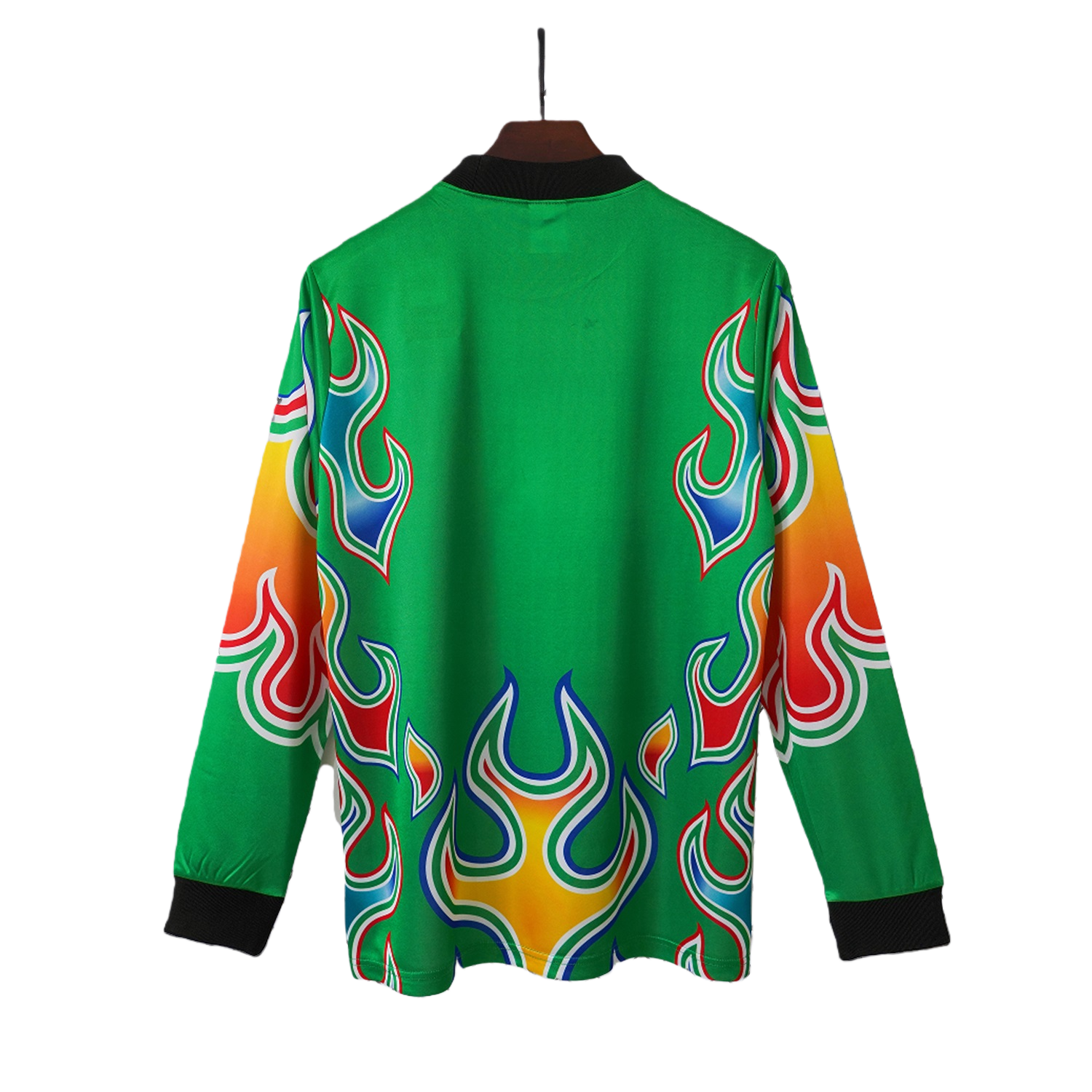 TKH-turbokithub-Retro Japan 1998 Green Goalkeeper Long Sleeves Jersey