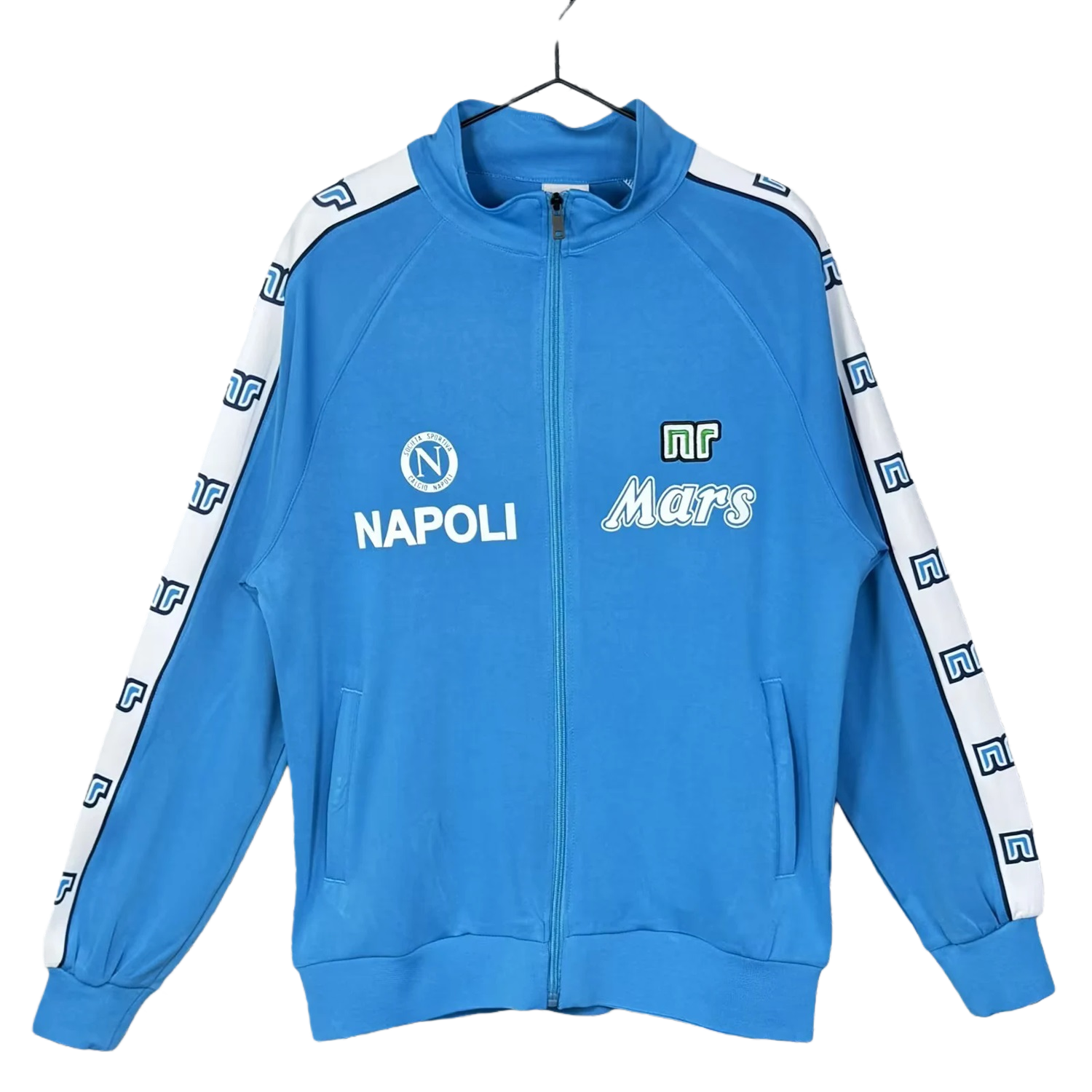 TKH-turbokithub-Retro Napoli 1988-89 Blue Windbreaker