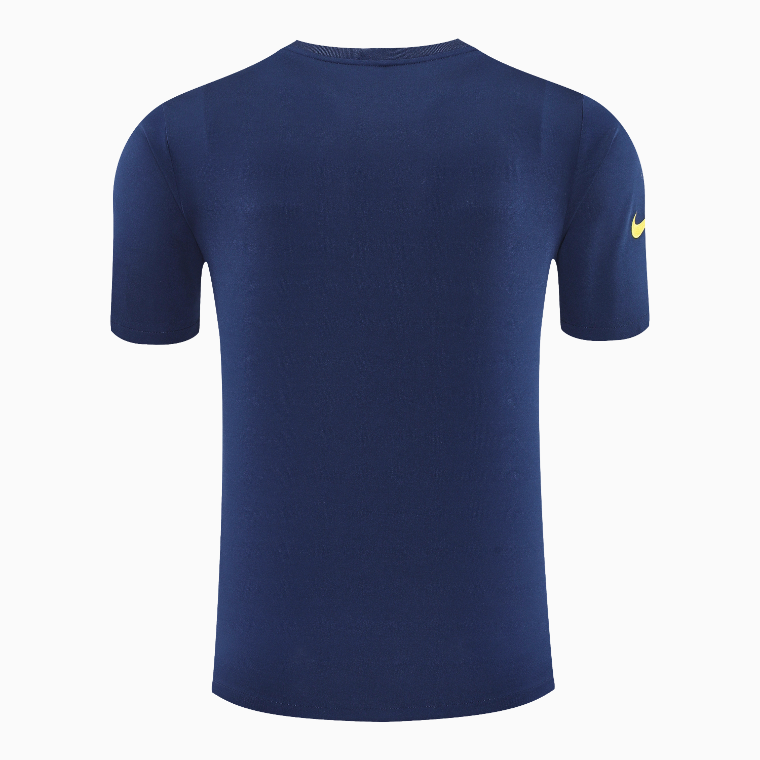 TKH-turbokithub-Atletico Madrid Short-Sleeve Training Set - Blue Yellow Top & Blue Shorts