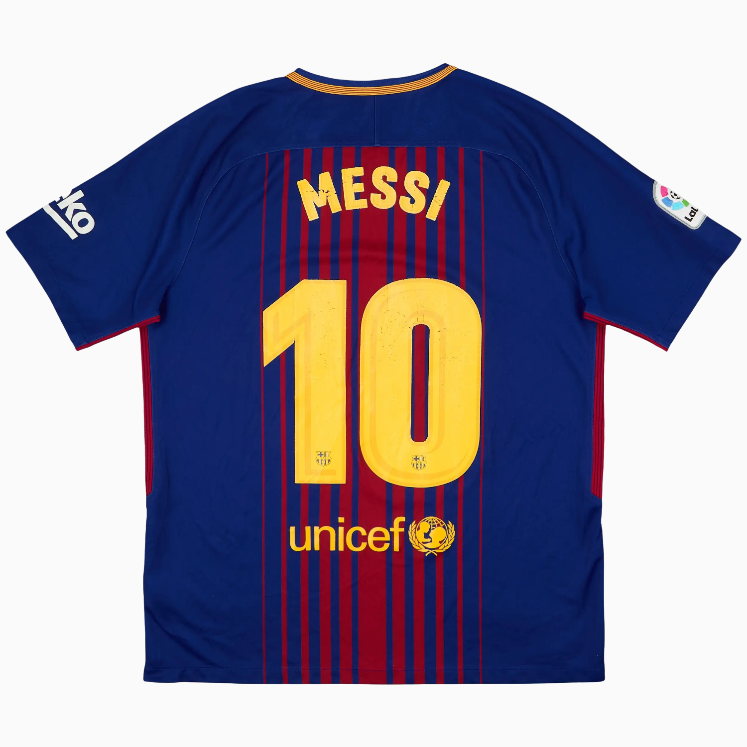 TKH-turbokithub-Retro Barcelona 17-18 Home Stadium Jersey