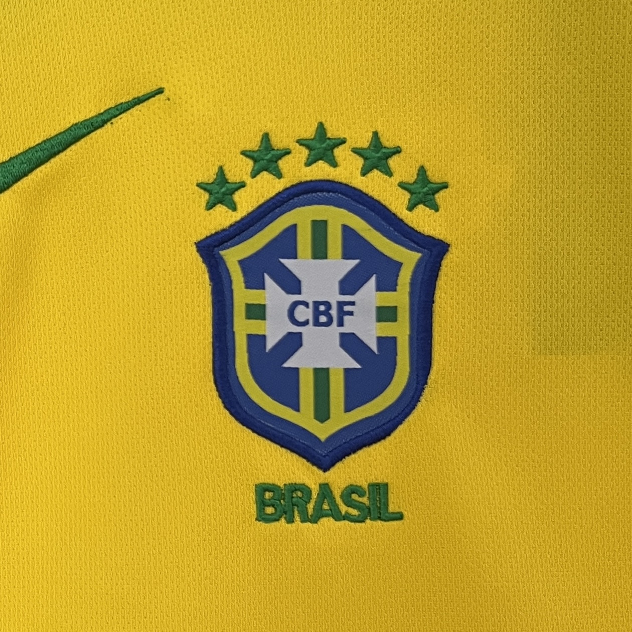 TKH-turbokithub-Retro Brazil 2004 Home Stadium Kids Kit