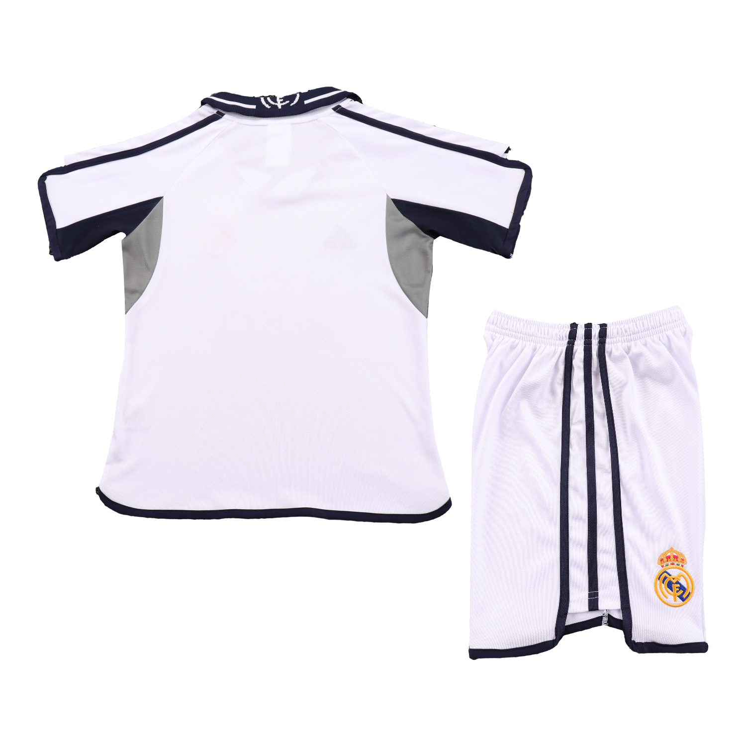 TKH-turbokithub-Retro Real Madrid 2000-01 Home Kids Kit