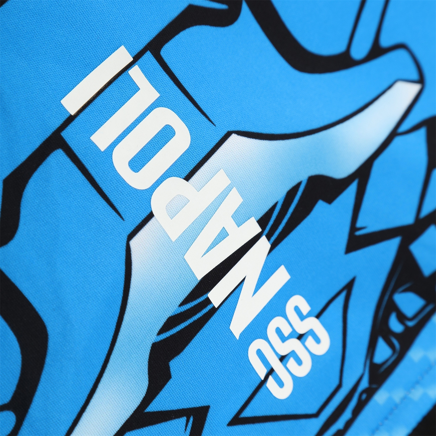 TKH-turbokithub-Napoli 25-26 Vest Training Set - Blue Mecha Vest & Black Shorts