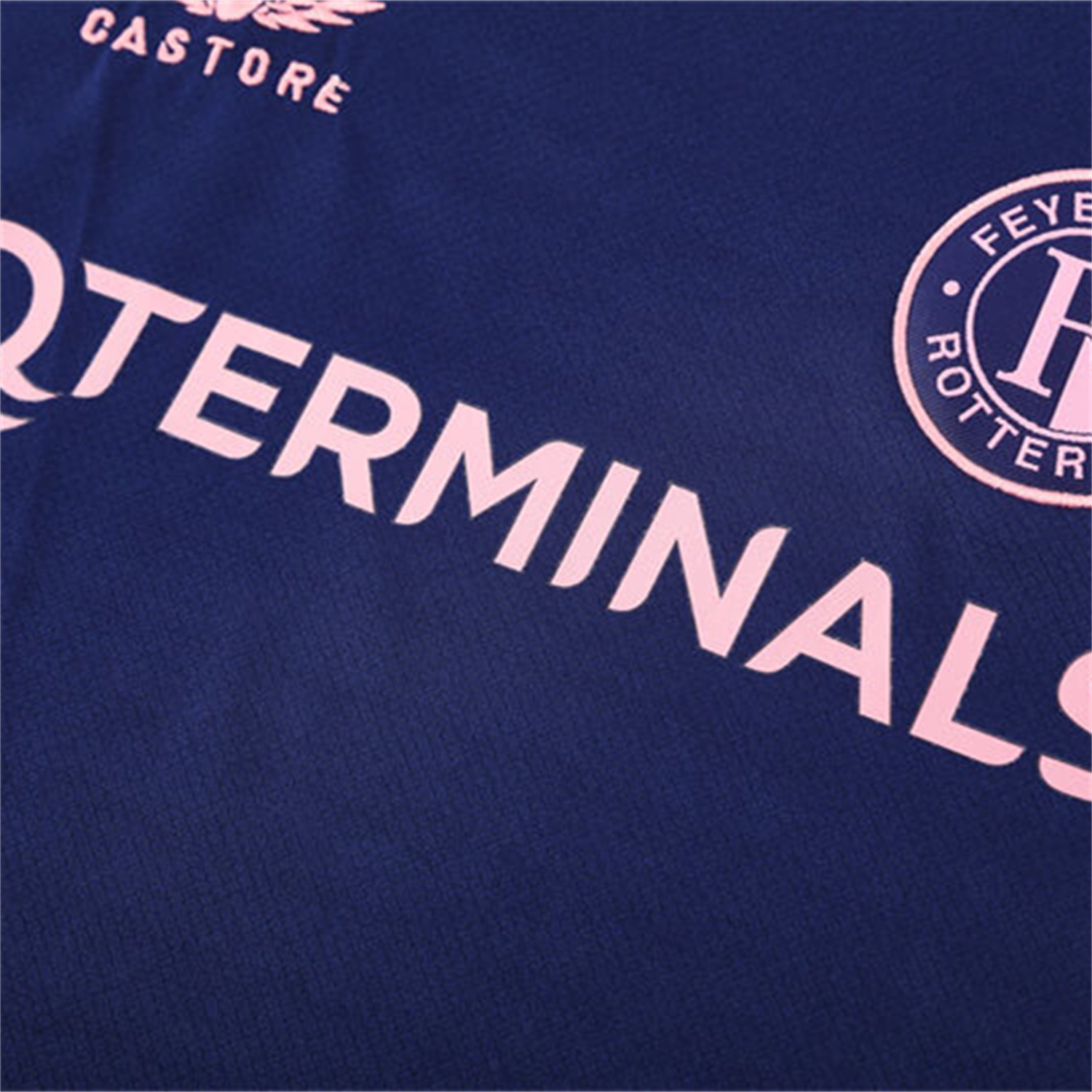 TKH-turbokithub-Feyenoord 25-26 Short-Sleeve Training Set - Royal Blue Top & Royal Blue Shorts