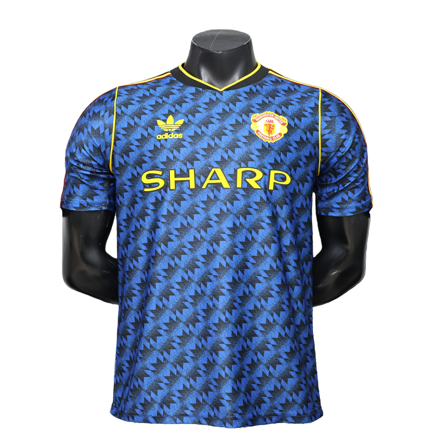 TKH-turbokithub-Manchester United 26-27 Retro Style Casual Dark Blue Special Jersey - Player Version