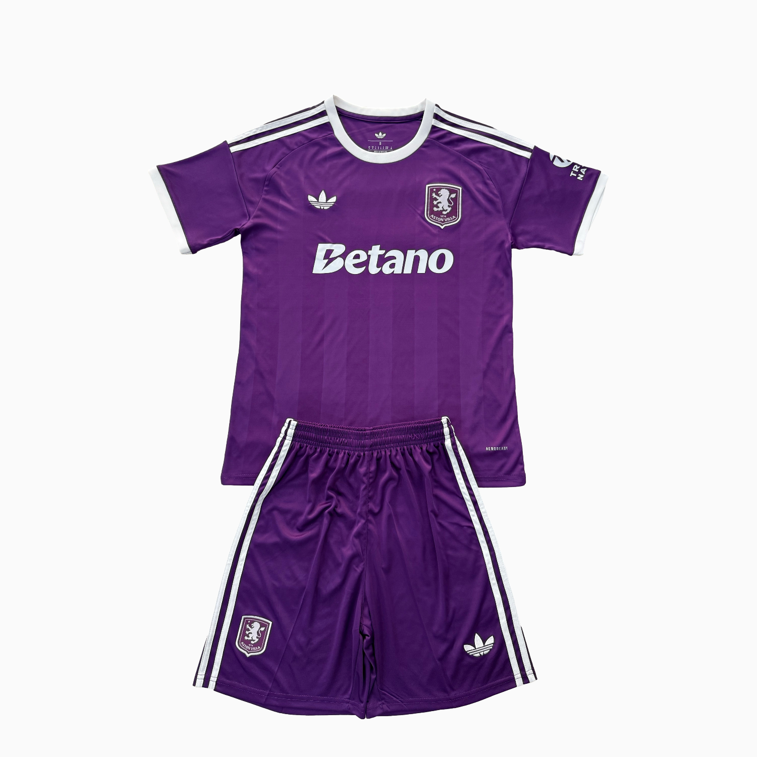 TKH-turbokithub-Aston Villa 25-26 Purple Goalkeeper Men's Adult Jersey Set - Fans Version