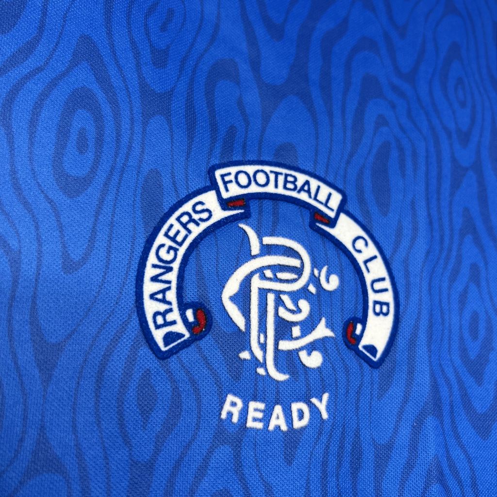 TKH-turbokithub-Retro Glasgow Rangers 1990-92 Home Stadium Jersey