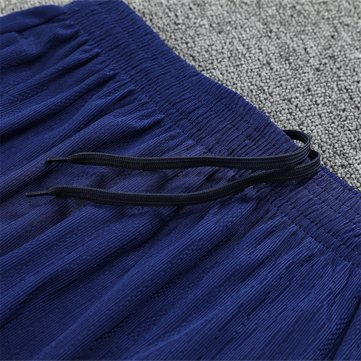 TKH-turbokithub-Paris Saint-Germain PSG 25-26 Kid Long Sleeves Training Set - Royal Blue Gray Sleeves Top & Royal Blue Pants