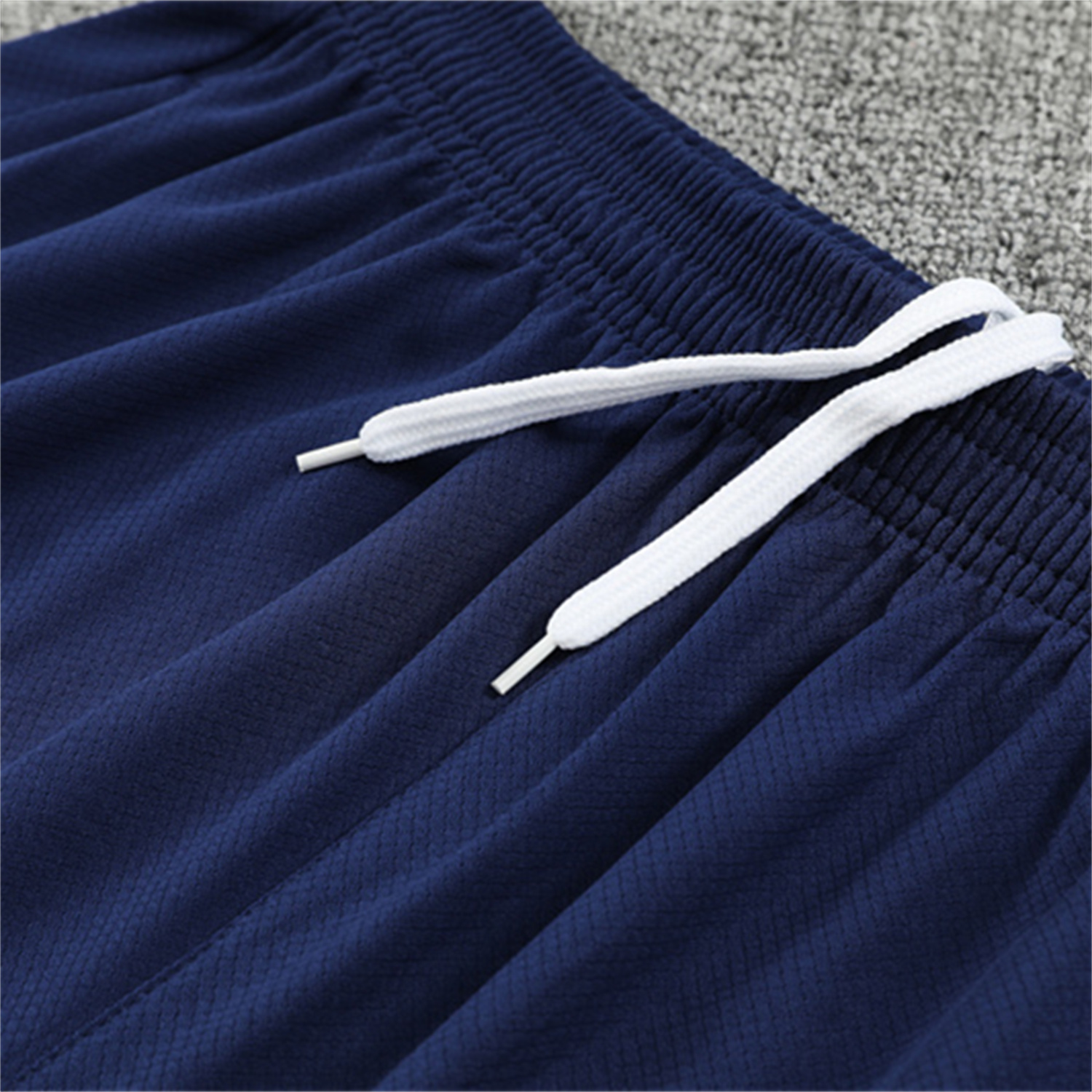 TKH-turbokithub-Barcelona 25-26 Short-Sleeve Training Set - Red Blue Line Top & Blue Shorts